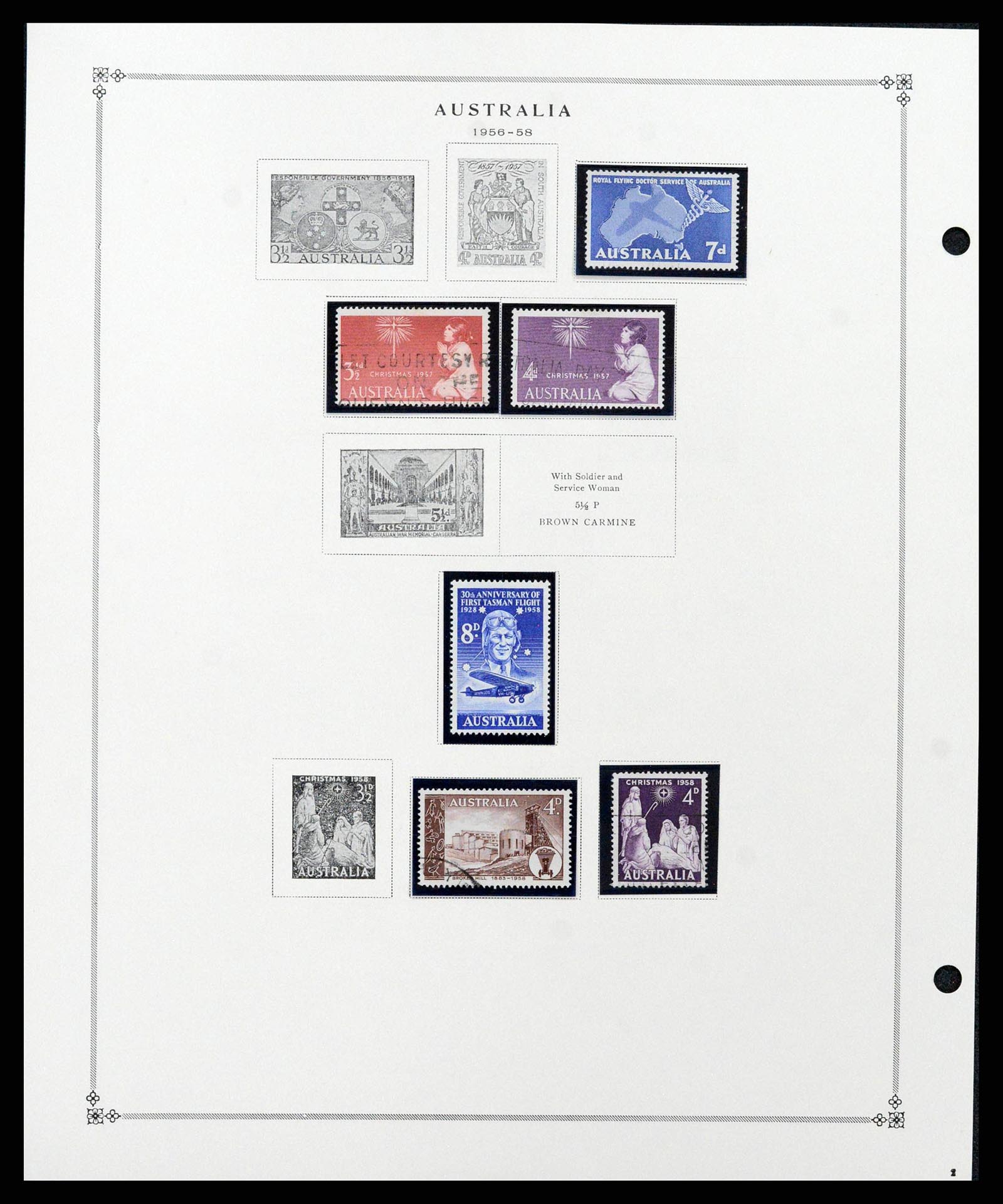 37774 0535 - Stamp collection 37774 Australia and territories 1913-1998.