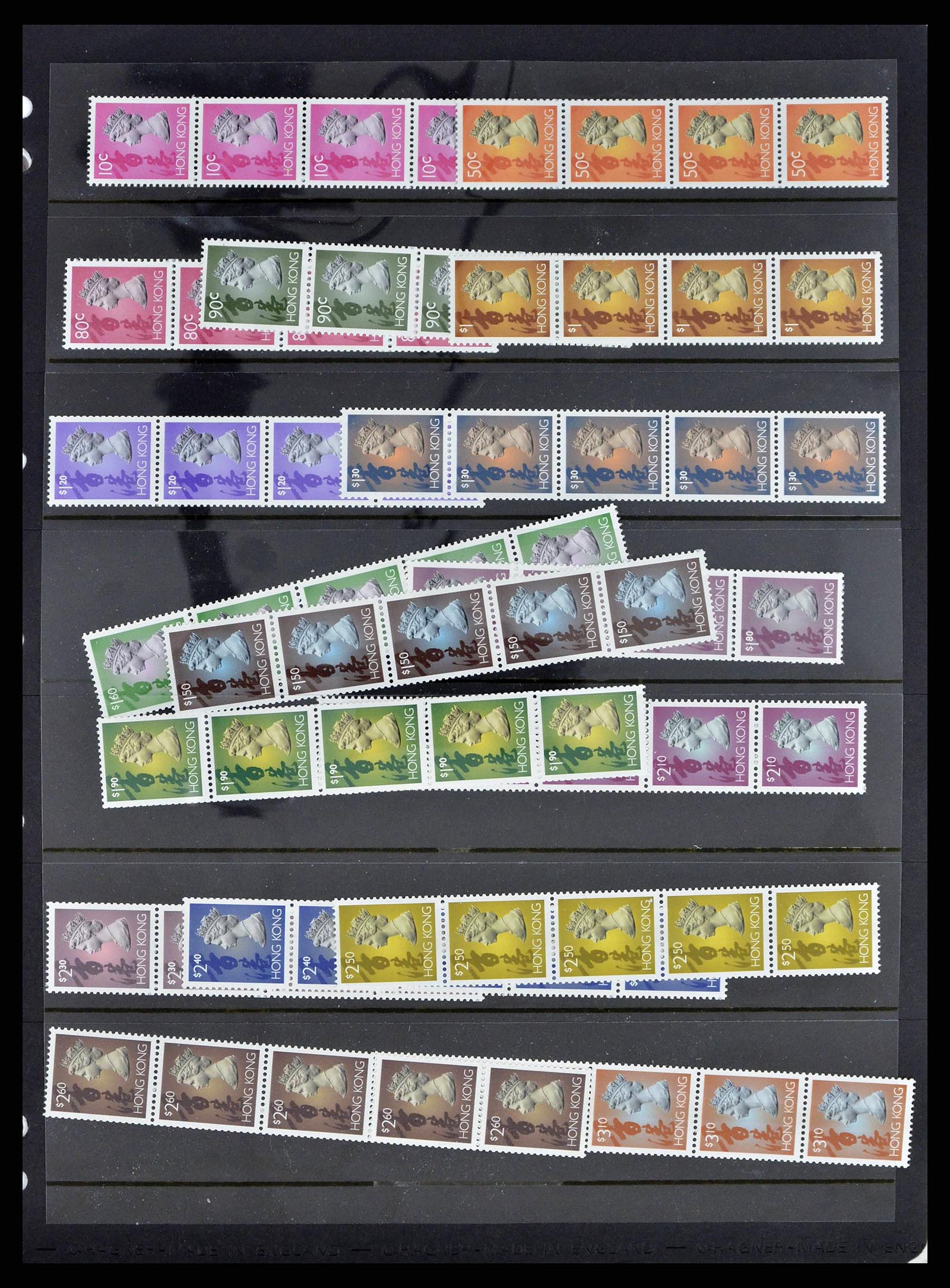 37775 0086 - Postzegelverzameling 37775 Azië 1863-1998.
