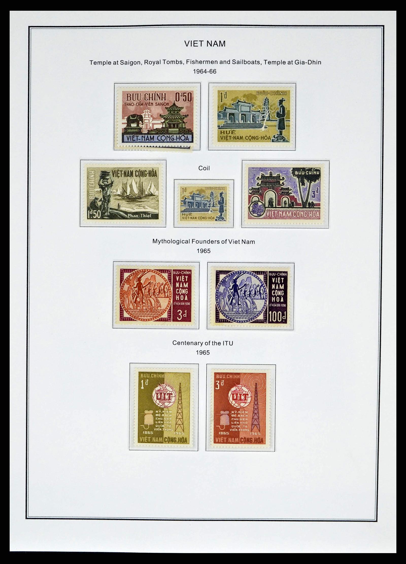 37775 1052 - Postzegelverzameling 37775 Azië 1863-1998.