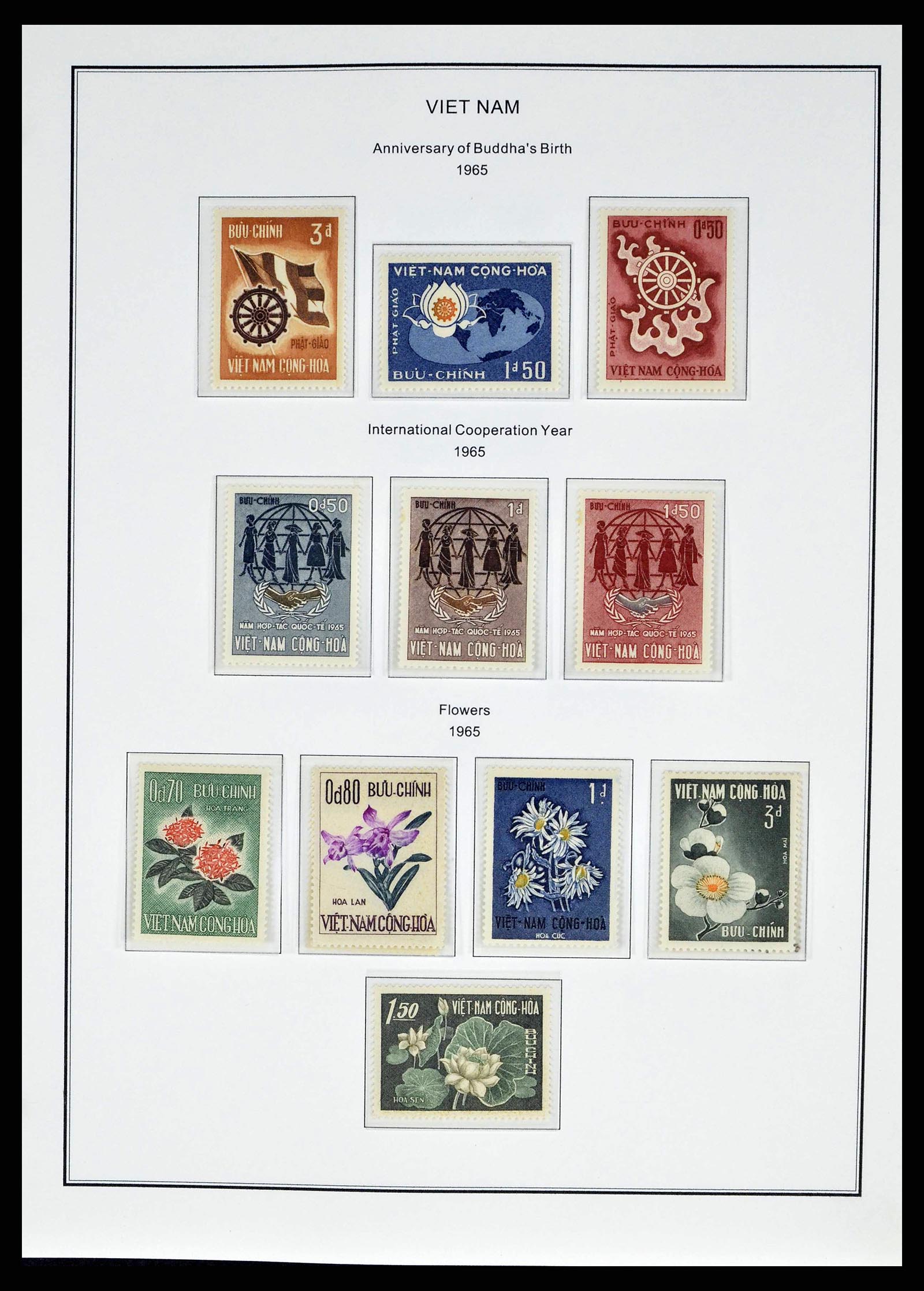 37775 1053 - Postzegelverzameling 37775 Azië 1863-1998.