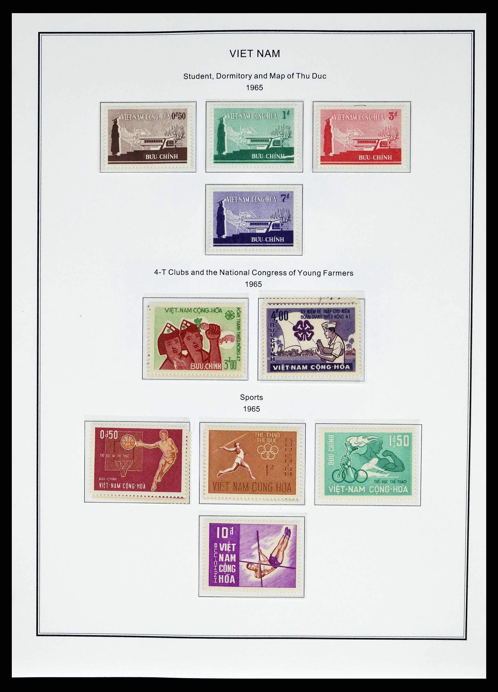 37775 1054 - Postzegelverzameling 37775 Azië 1863-1998.