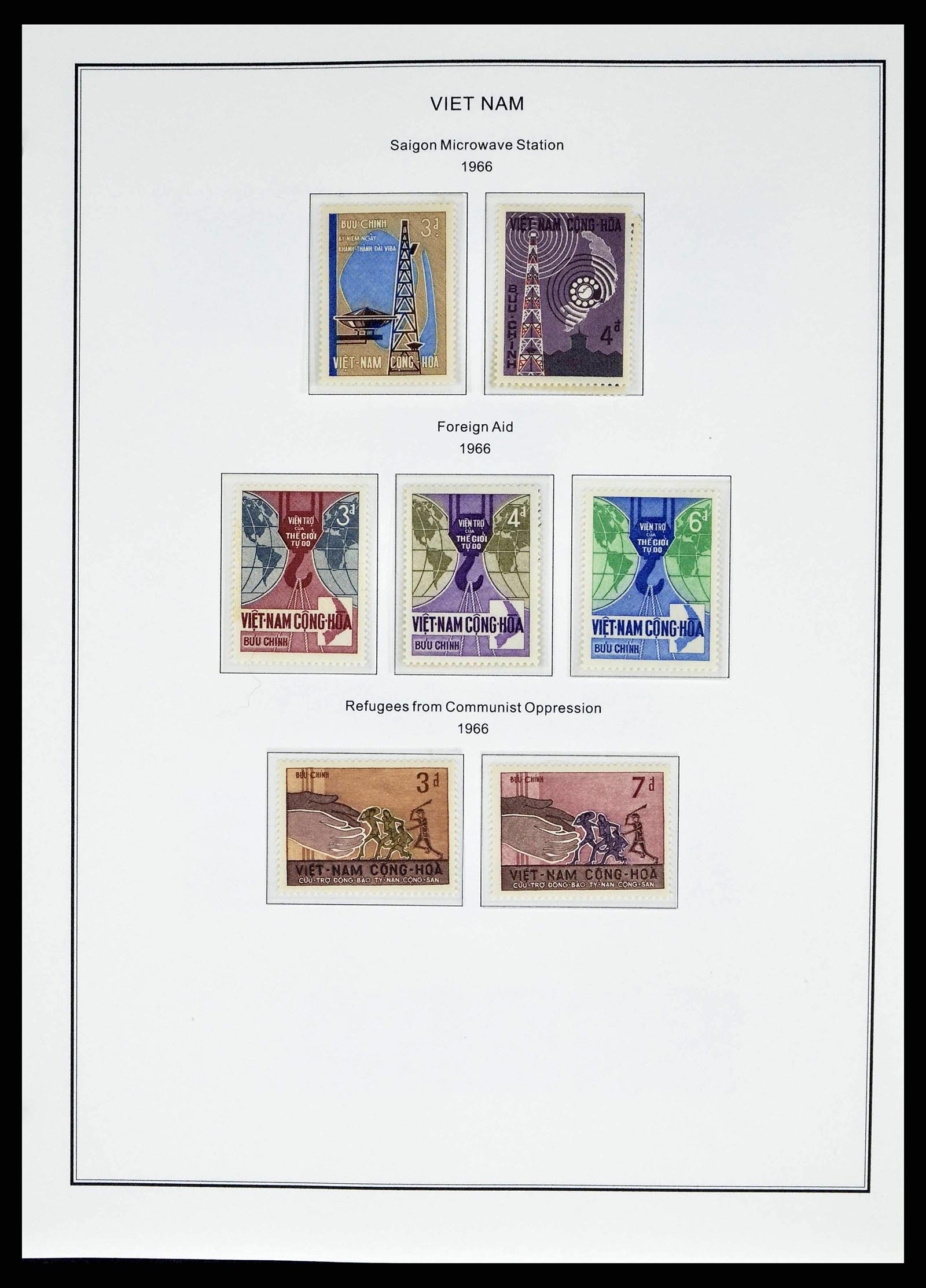 37775 1055 - Postzegelverzameling 37775 Azië 1863-1998.