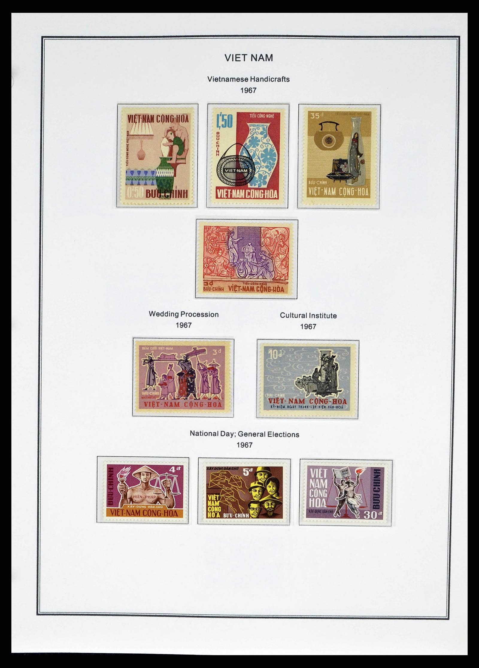 37775 1059 - Postzegelverzameling 37775 Azië 1863-1998.