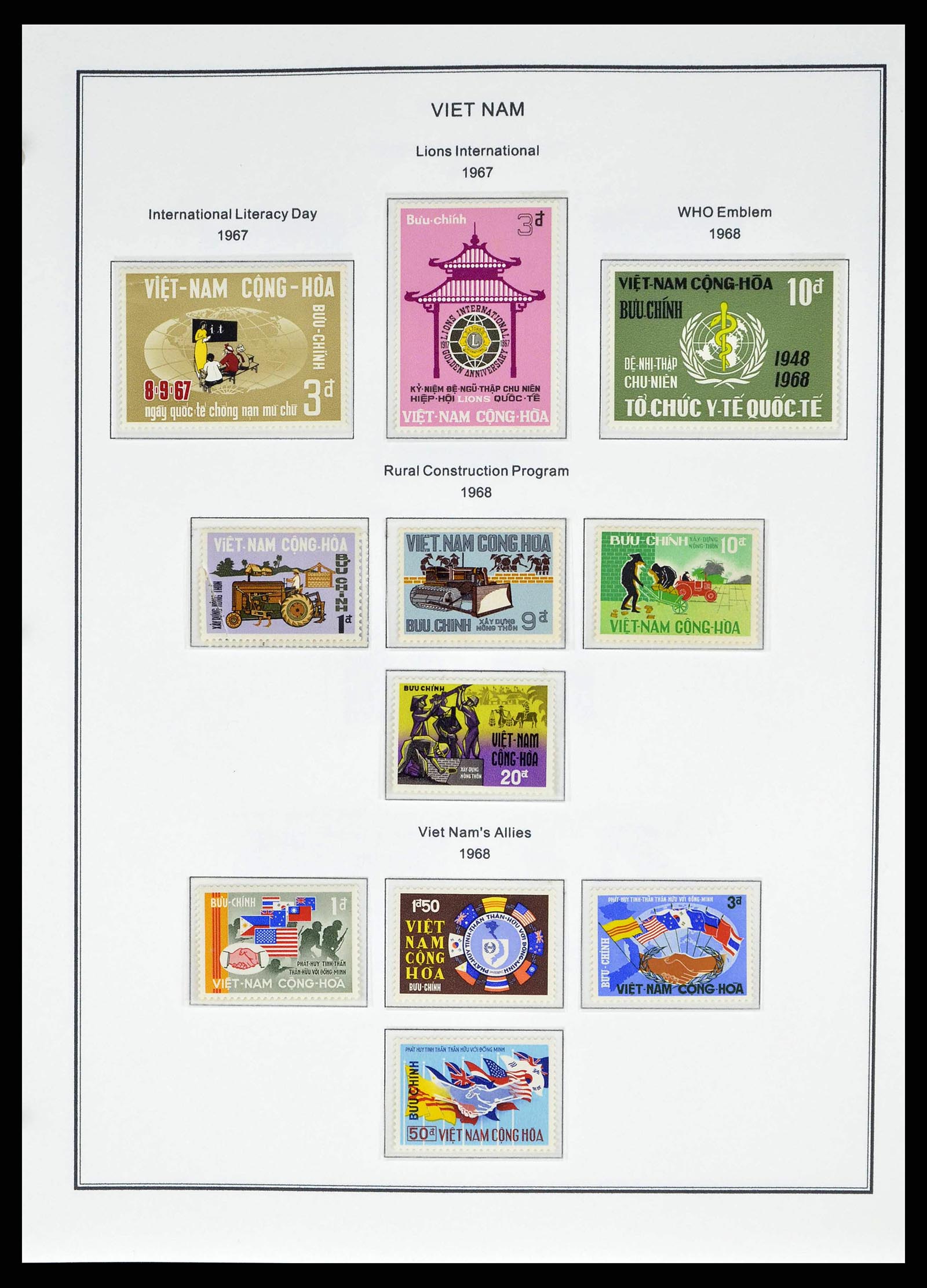 37775 1060 - Postzegelverzameling 37775 Azië 1863-1998.
