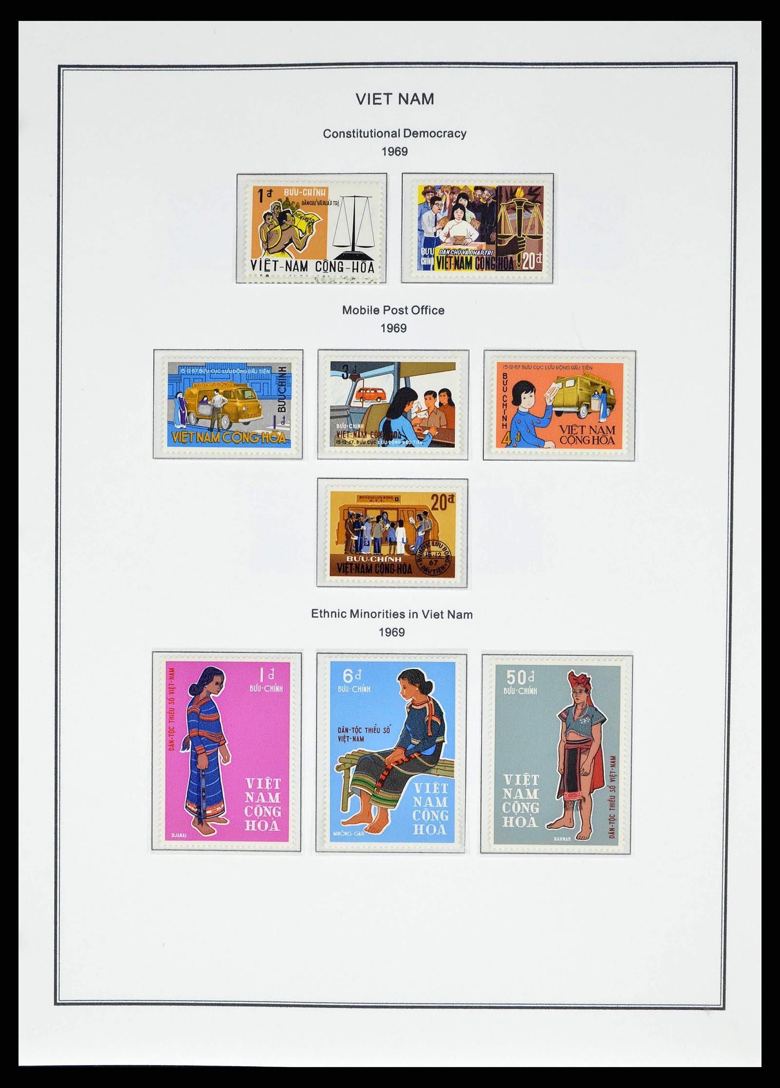 37775 1063 - Postzegelverzameling 37775 Azië 1863-1998.