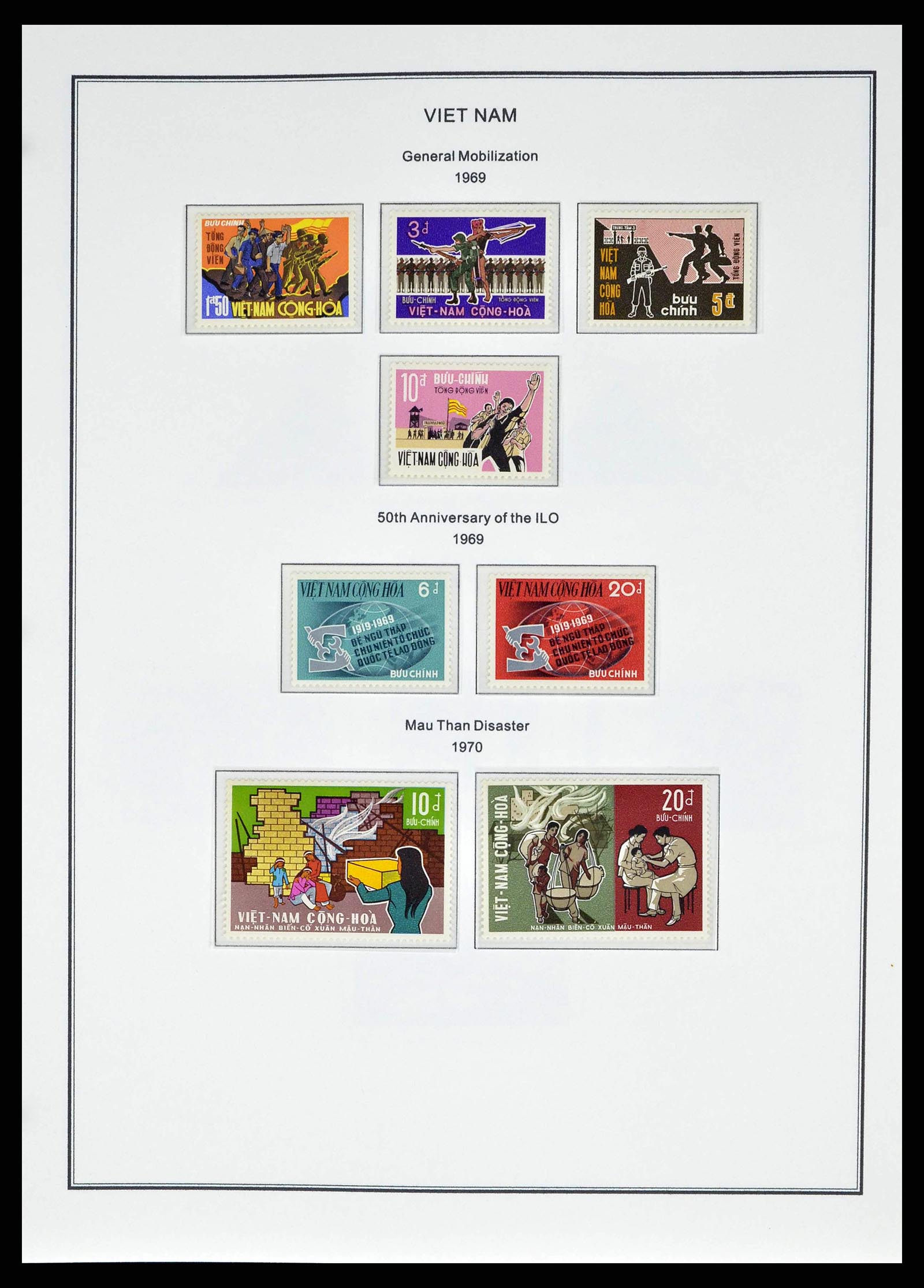 37775 1064 - Postzegelverzameling 37775 Azië 1863-1998.