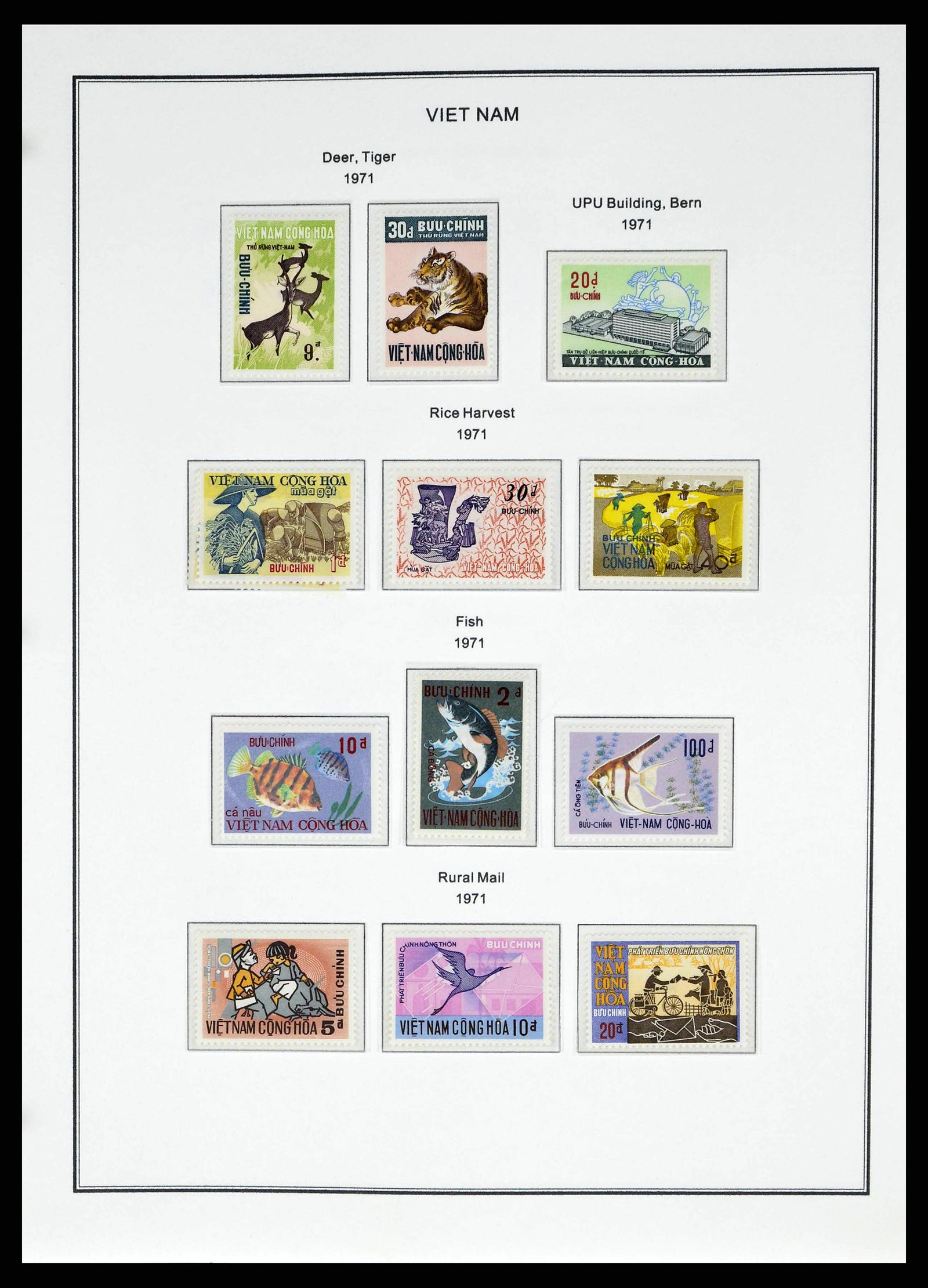 37775 1068 - Postzegelverzameling 37775 Azië 1863-1998.