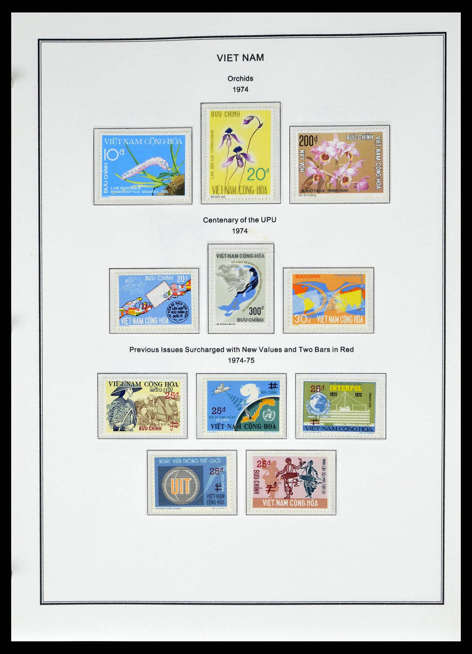 37775 1076 - Postzegelverzameling 37775 Azië 1863-1998.