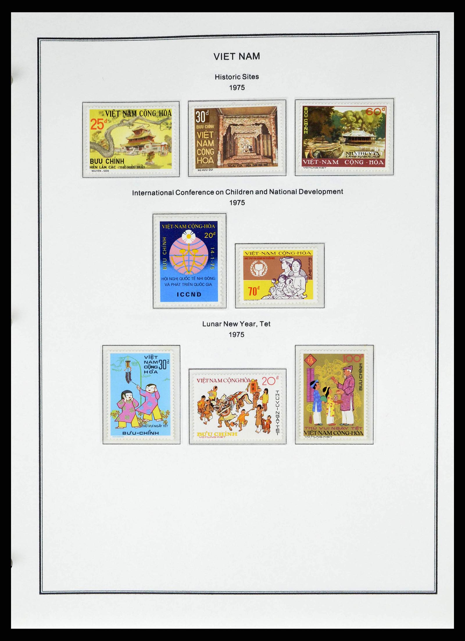 37775 1077 - Postzegelverzameling 37775 Azië 1863-1998.