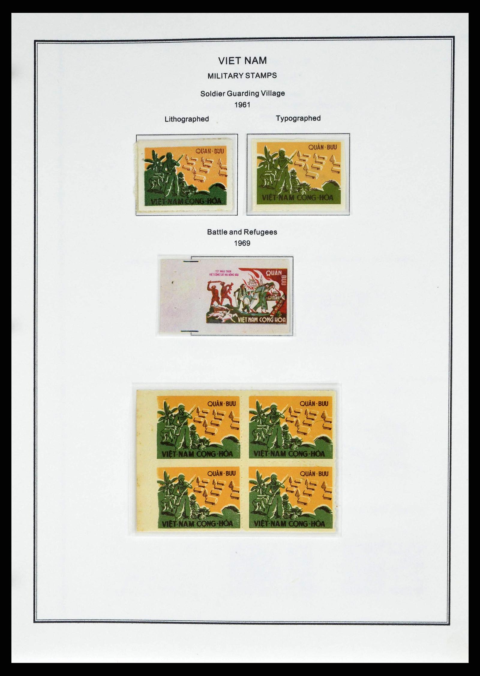 37775 1084 - Postzegelverzameling 37775 Azië 1863-1998.
