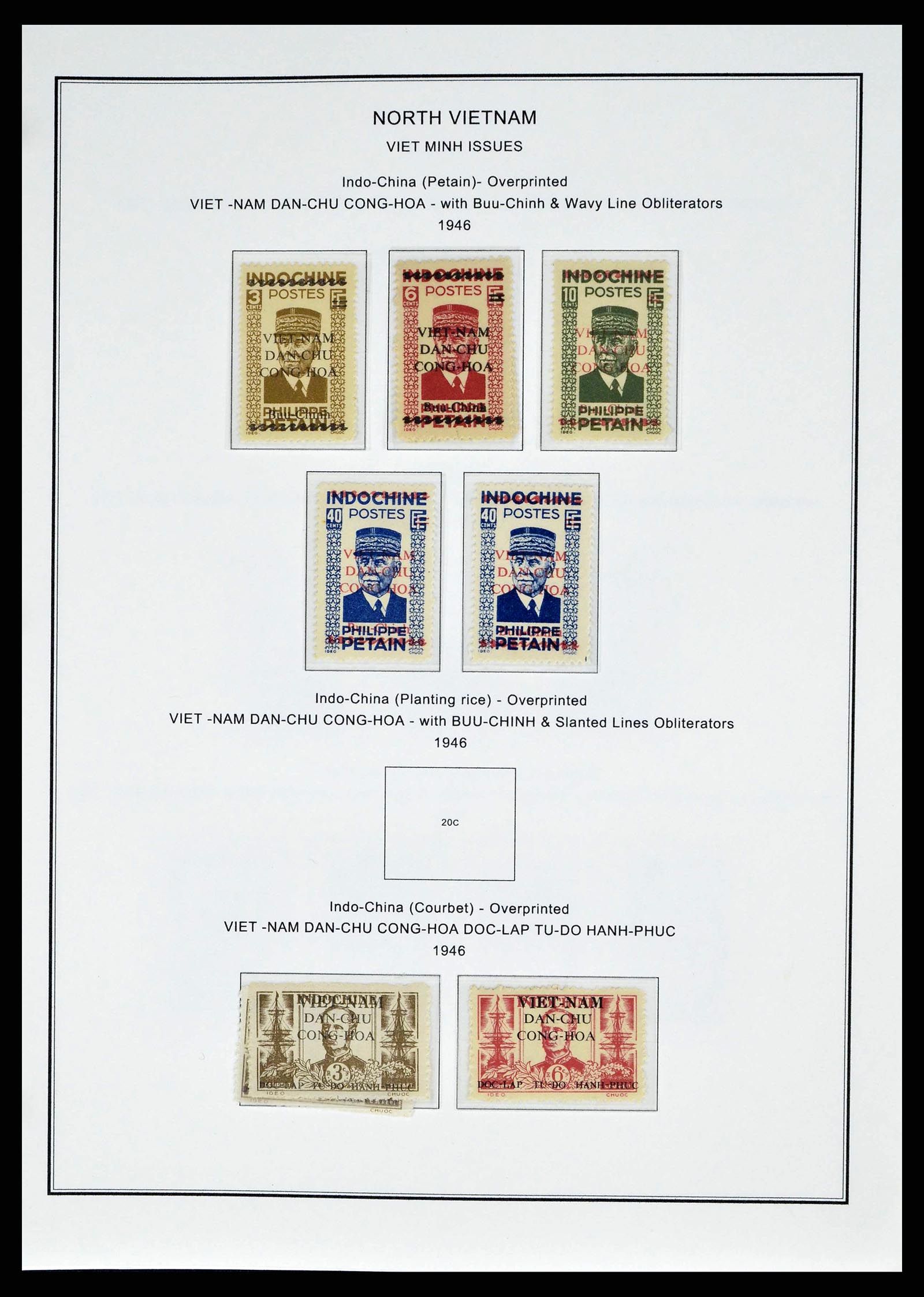 37775 1086 - Postzegelverzameling 37775 Azië 1863-1998.