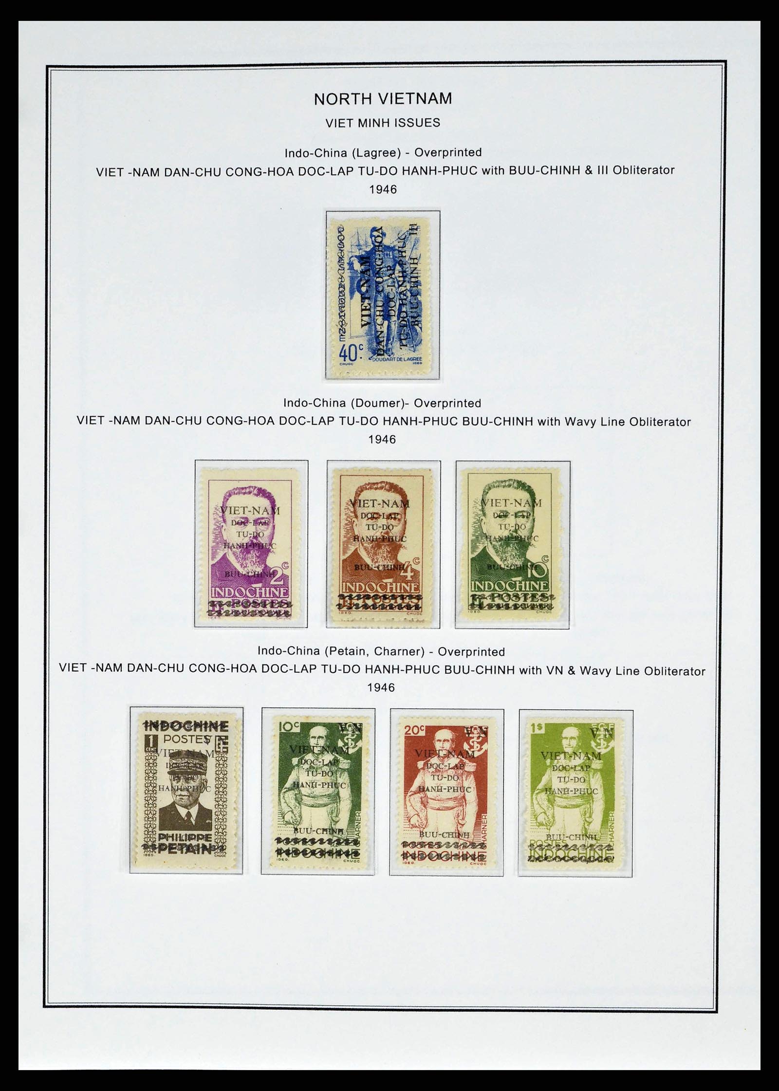 37775 1087 - Postzegelverzameling 37775 Azië 1863-1998.