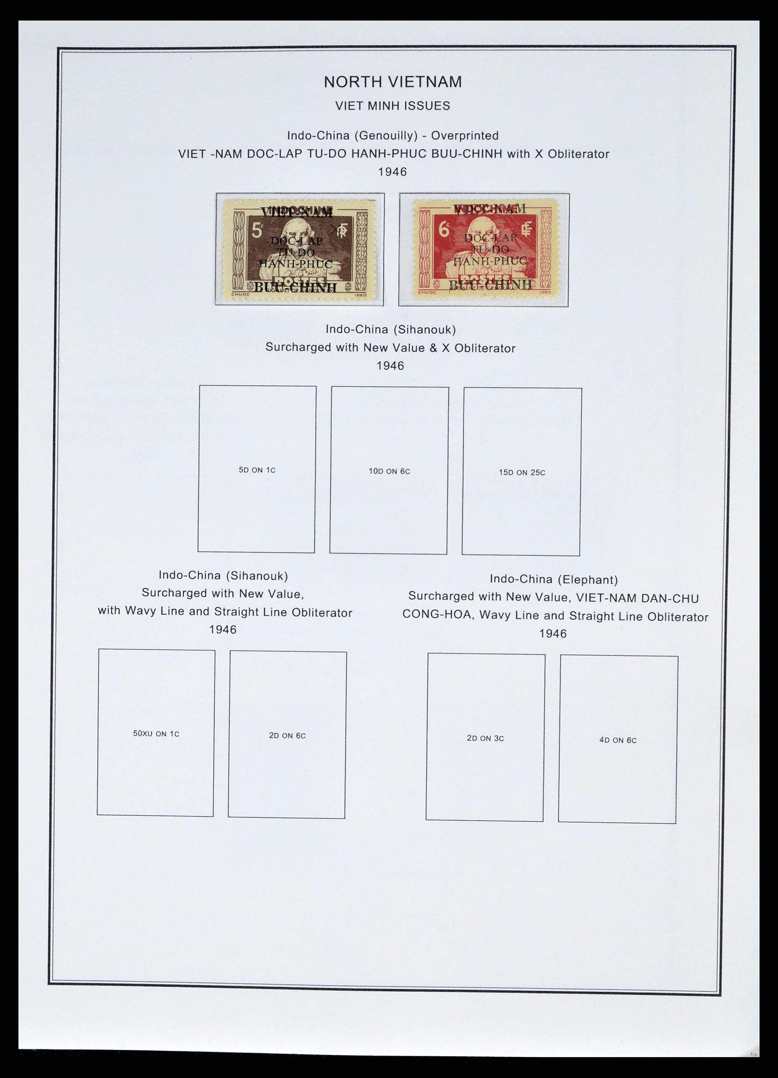 37775 1088 - Postzegelverzameling 37775 Azië 1863-1998.