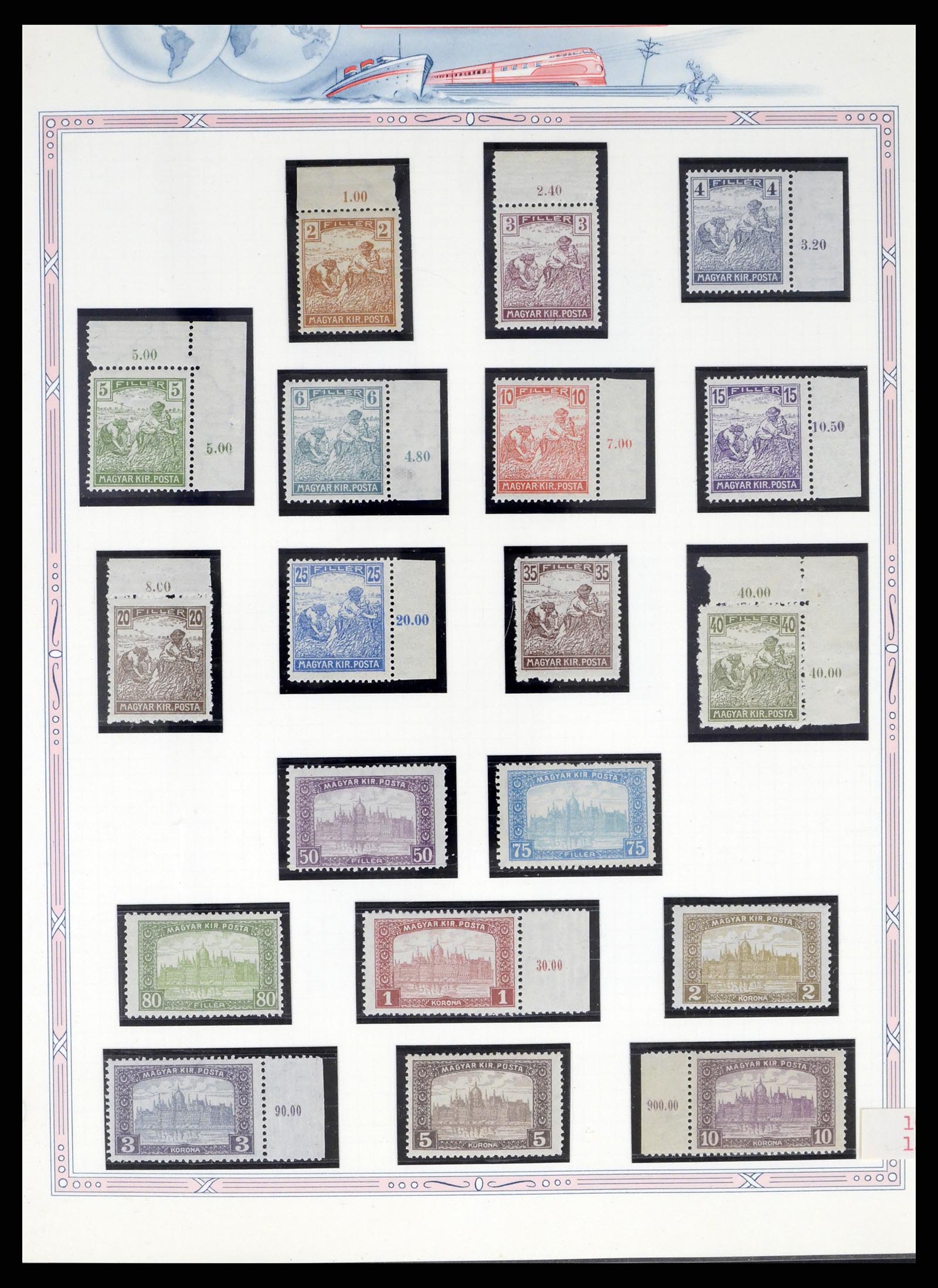 37776 0003 - Stamp collection 37776 Hungary 1871-1998.