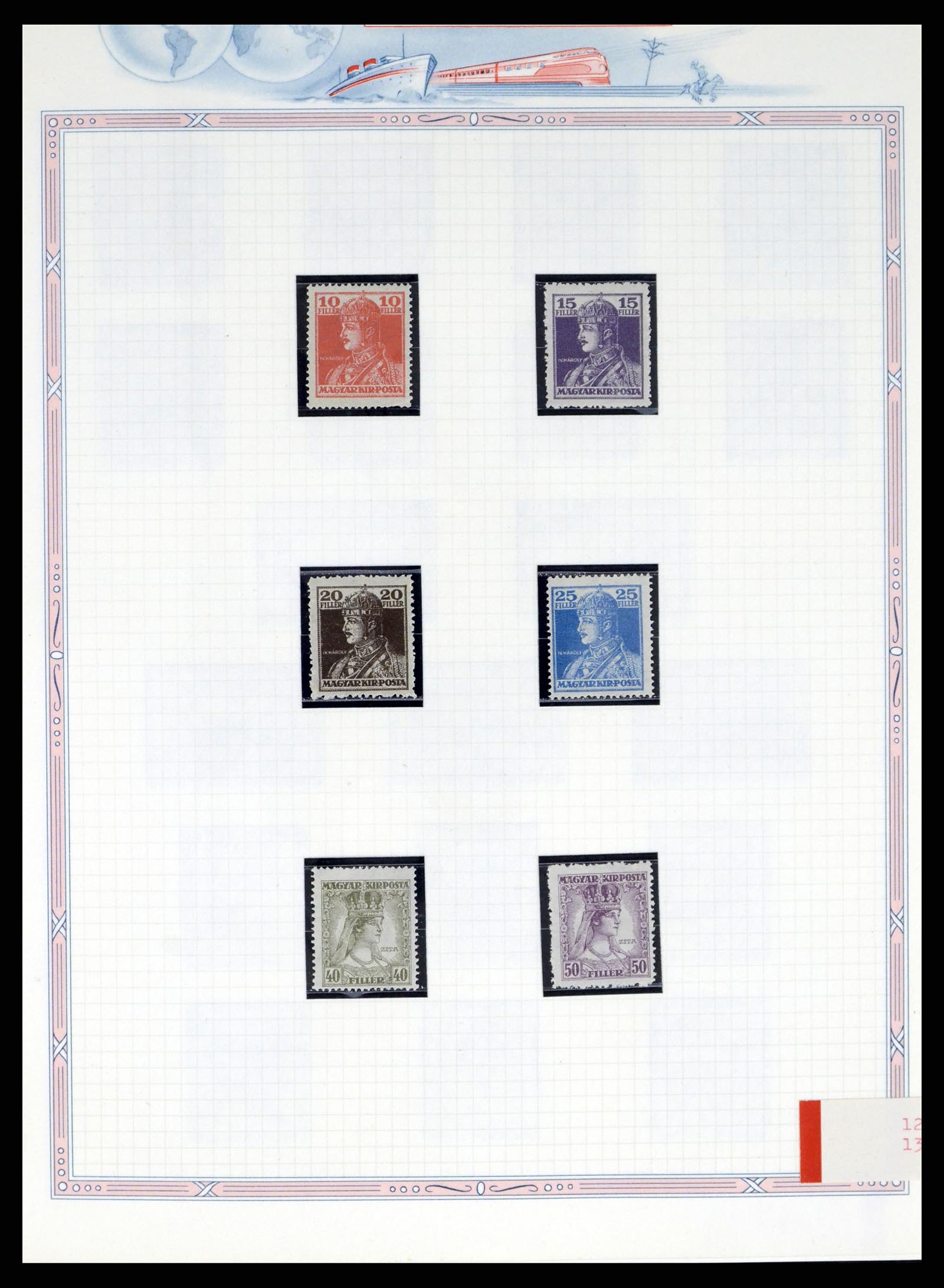 37776 0004 - Stamp collection 37776 Hungary 1871-1998.