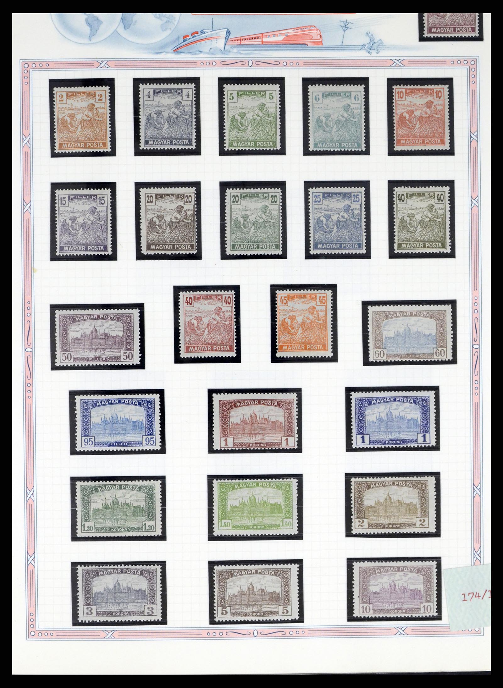 37776 0006 - Stamp collection 37776 Hungary 1871-1998.