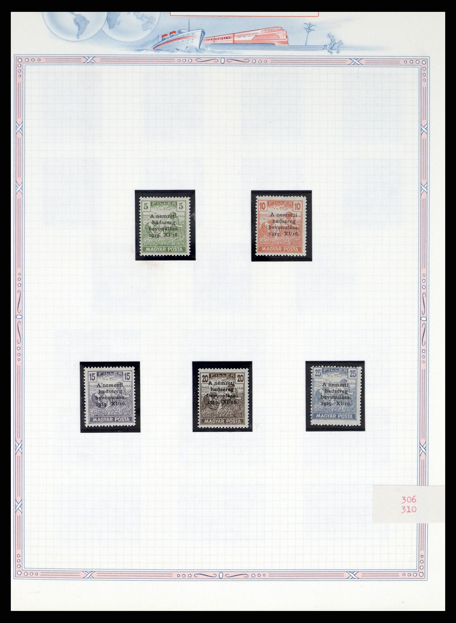 37776 0009 - Stamp collection 37776 Hungary 1871-1998.