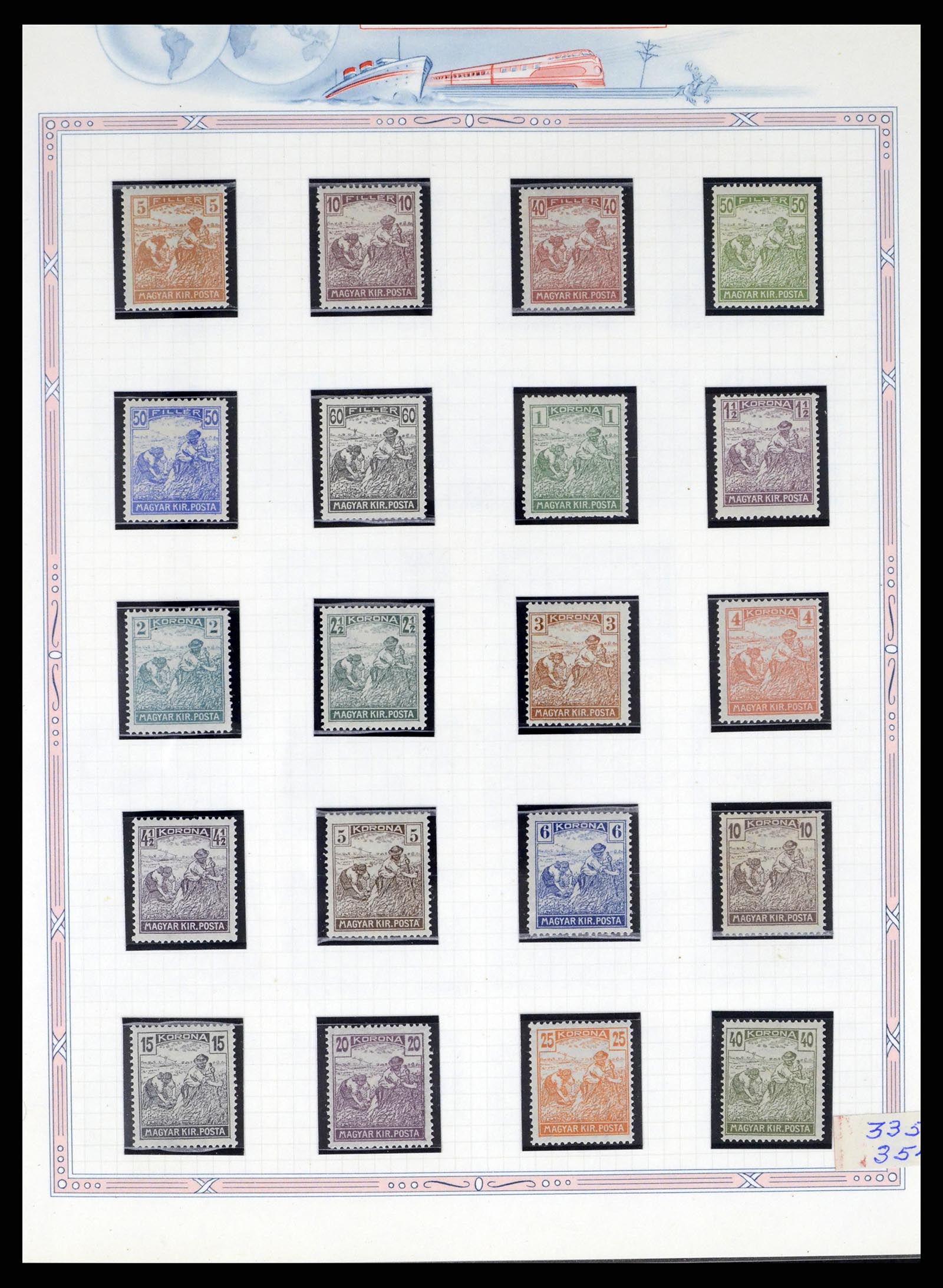 37776 0011 - Stamp collection 37776 Hungary 1871-1998.