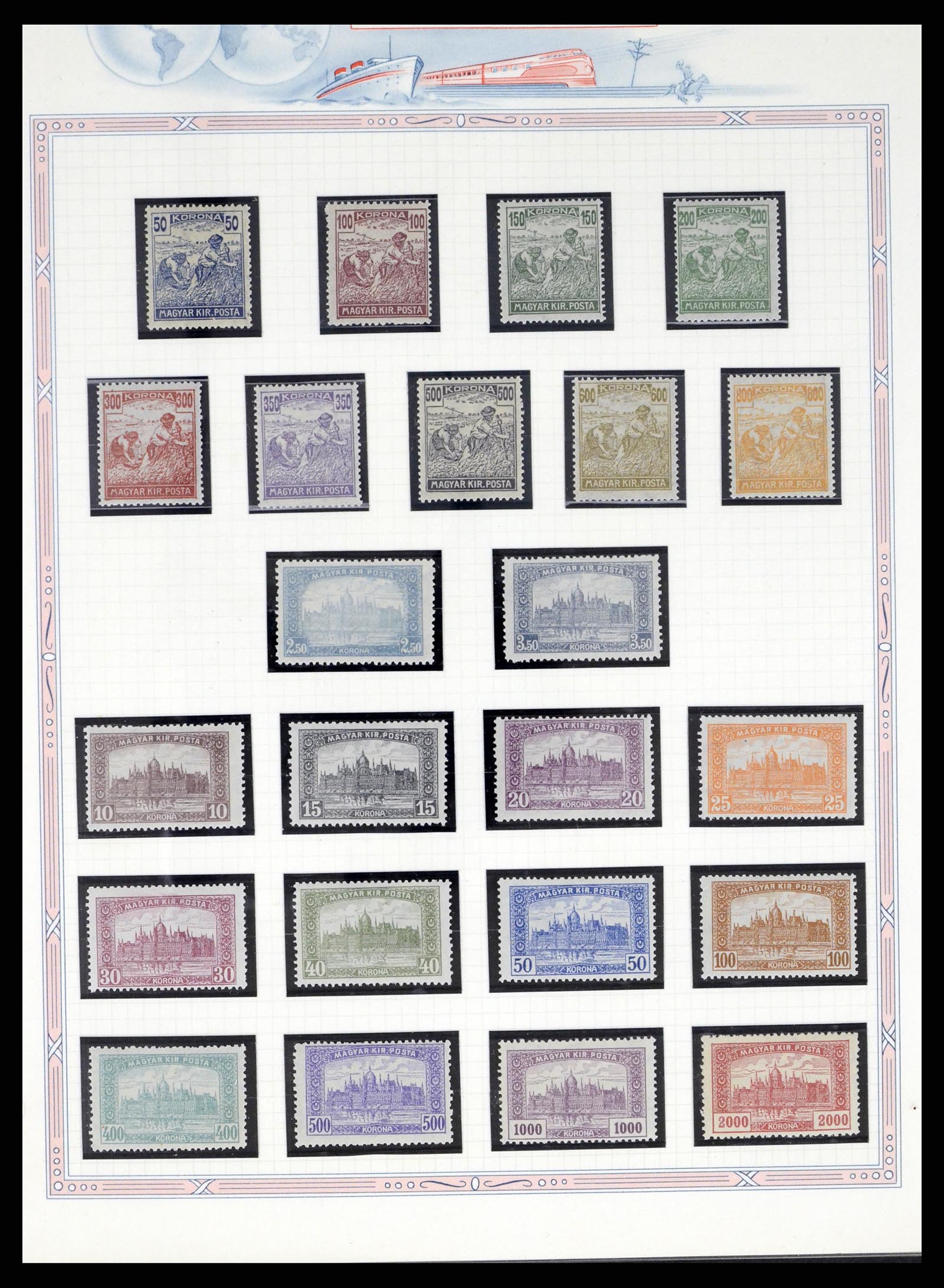 37776 0012 - Stamp collection 37776 Hungary 1871-1998.