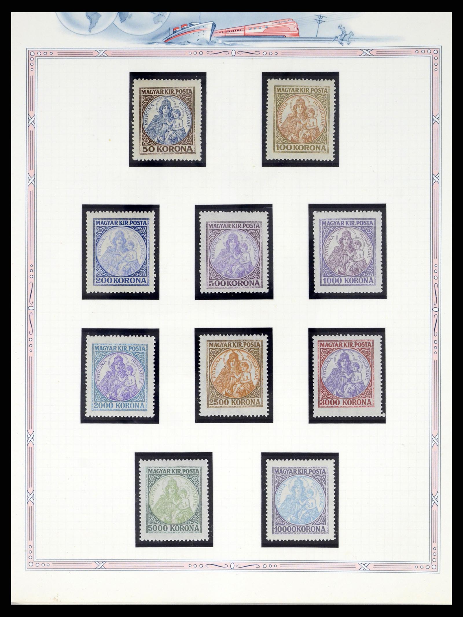 37776 0013 - Stamp collection 37776 Hungary 1871-1998.