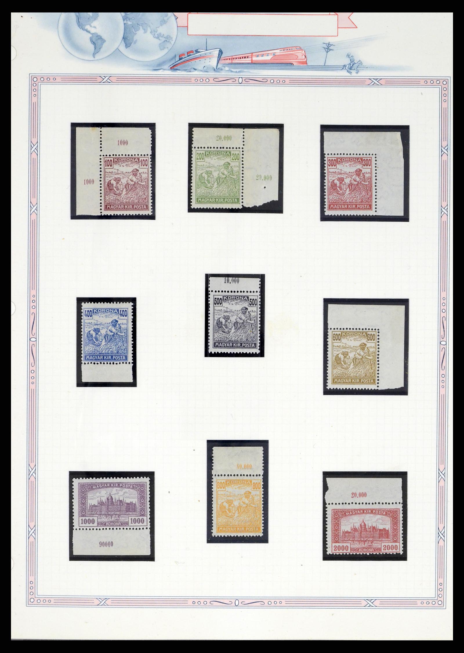 37776 0014 - Stamp collection 37776 Hungary 1871-1998.