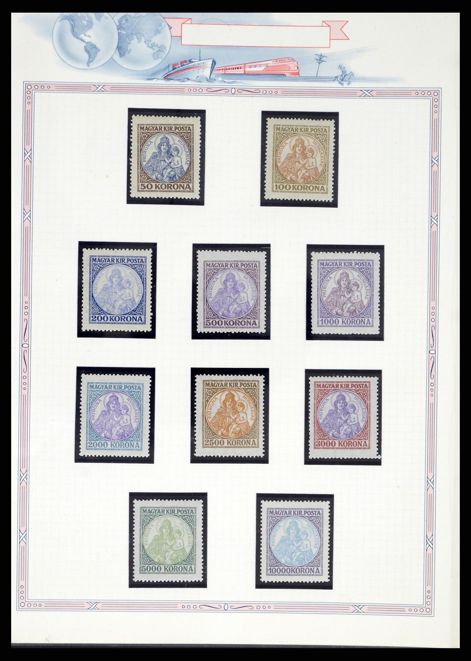 37776 0015 - Stamp collection 37776 Hungary 1871-1998.