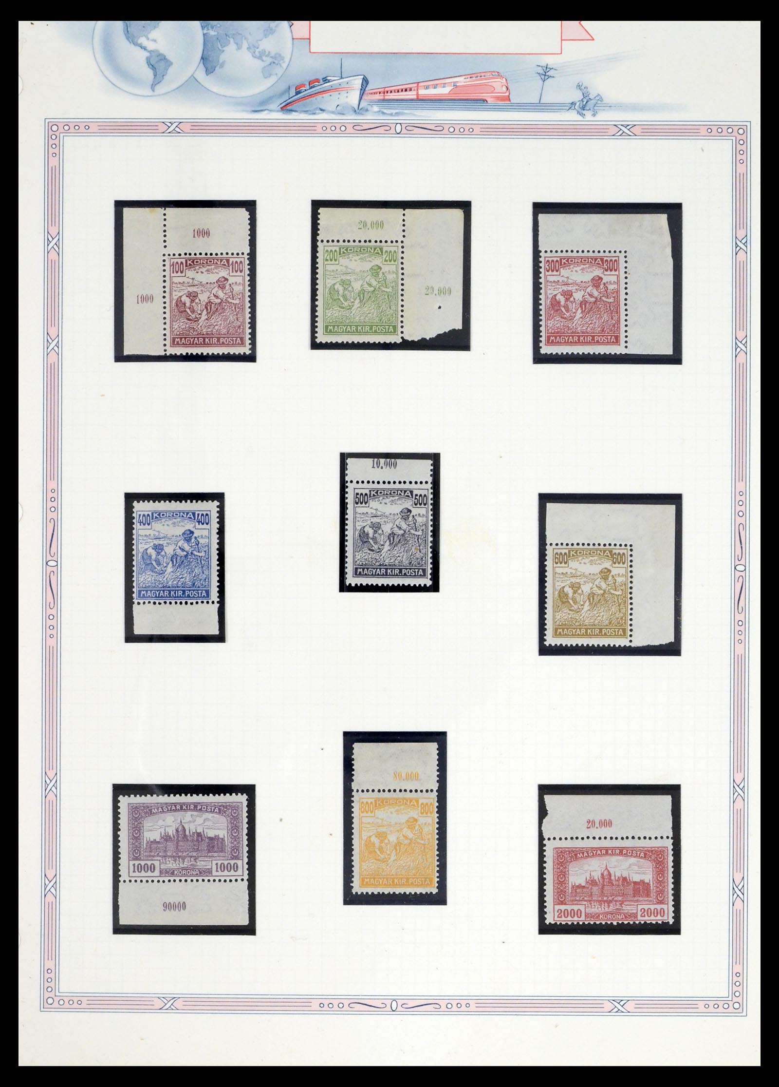 37776 0016 - Stamp collection 37776 Hungary 1871-1998.