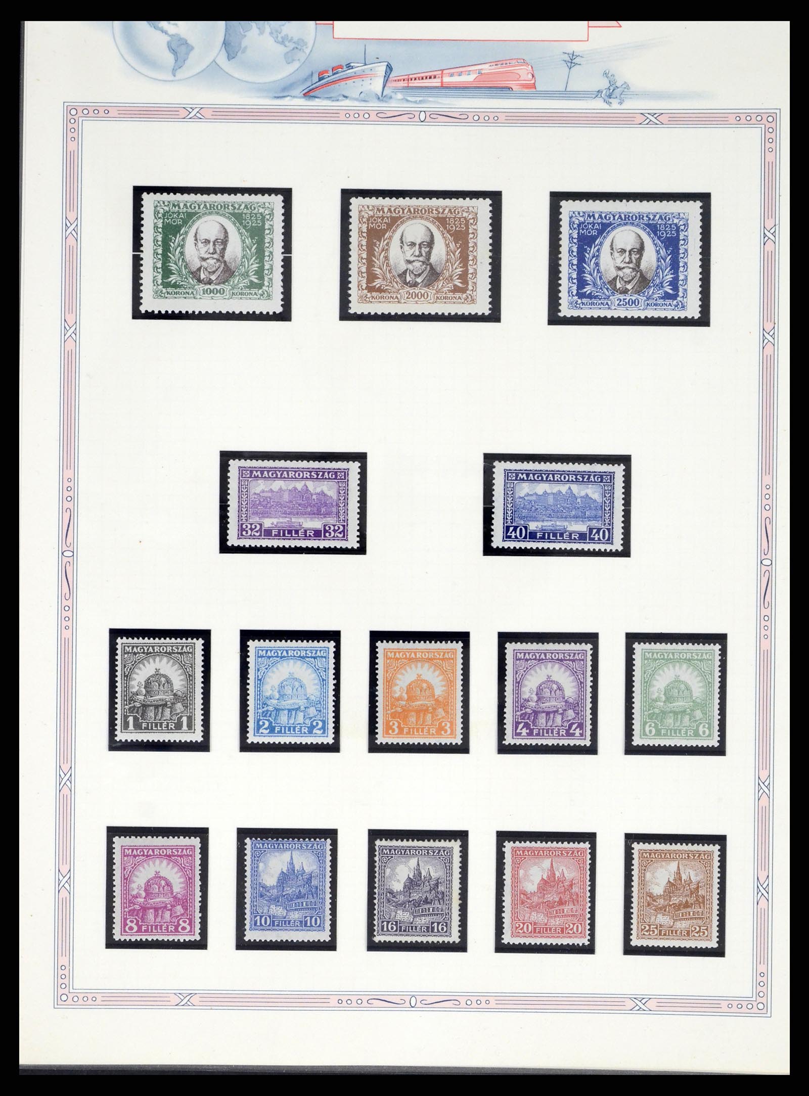 37776 0017 - Stamp collection 37776 Hungary 1871-1998.