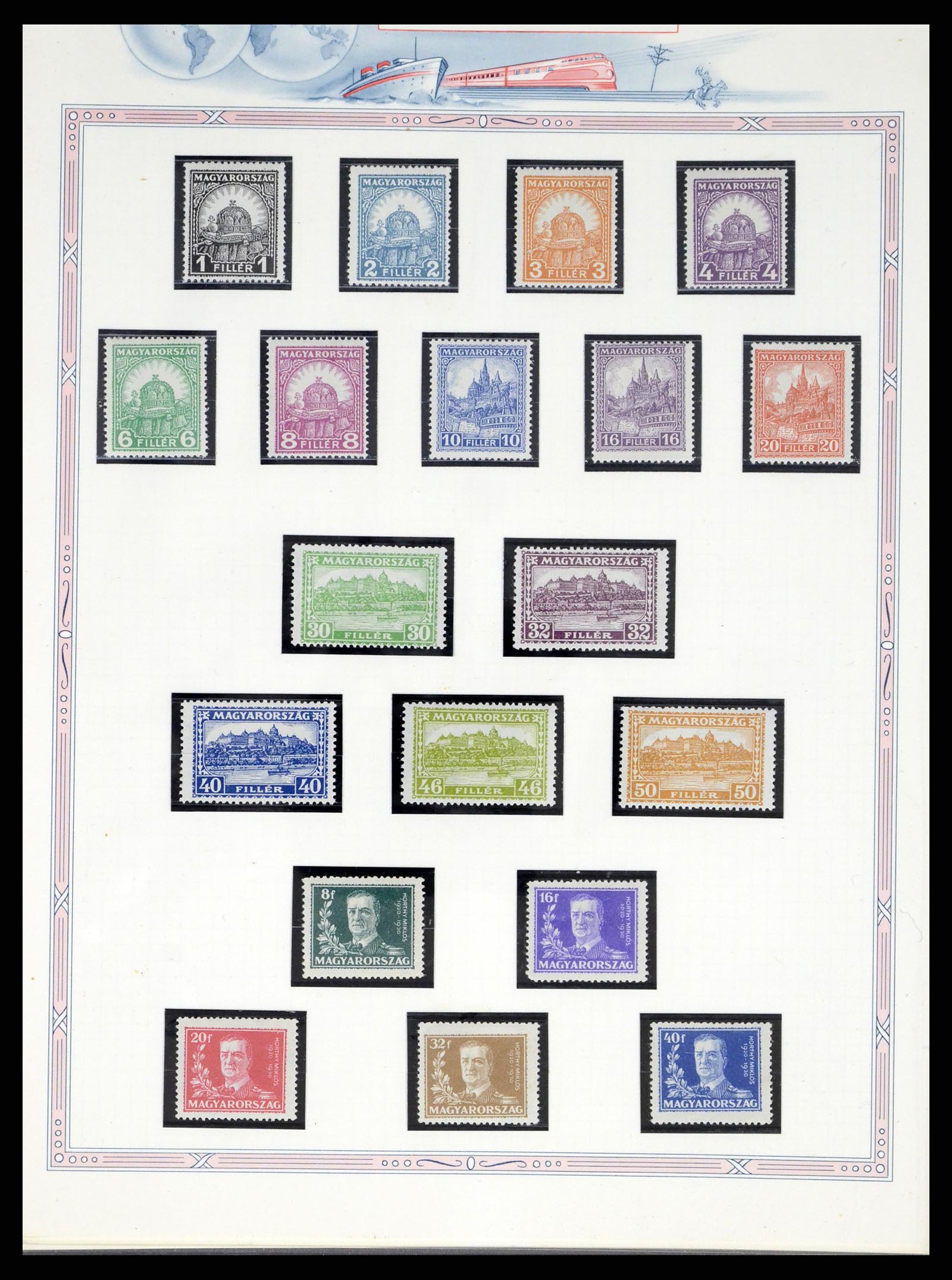 37776 0019 - Stamp collection 37776 Hungary 1871-1998.