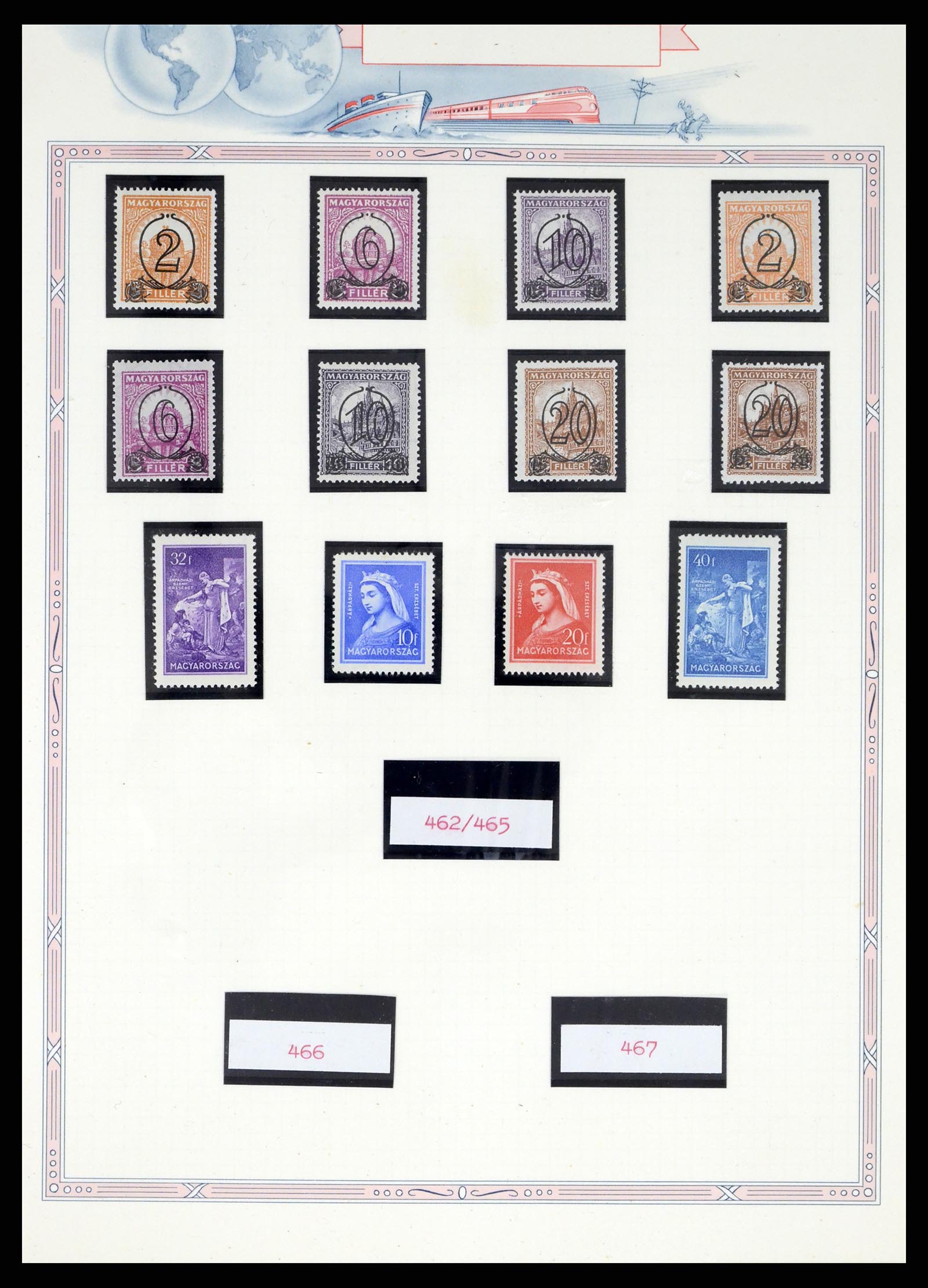 37776 0020 - Stamp collection 37776 Hungary 1871-1998.