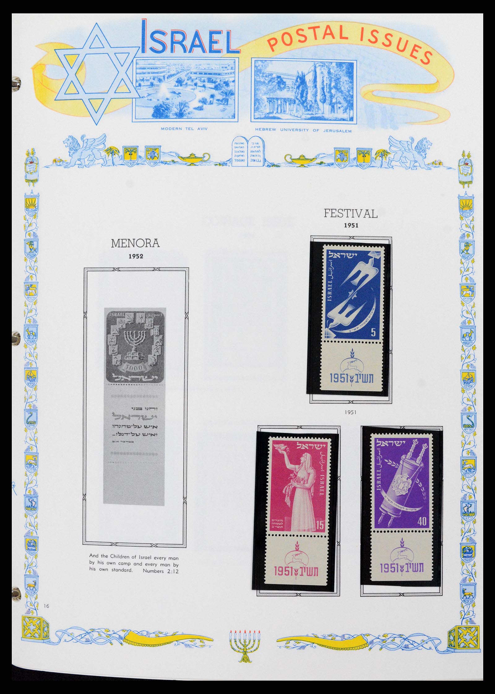 37778 010 - Postzegelverzameling 37778 Israël 1948-1983.