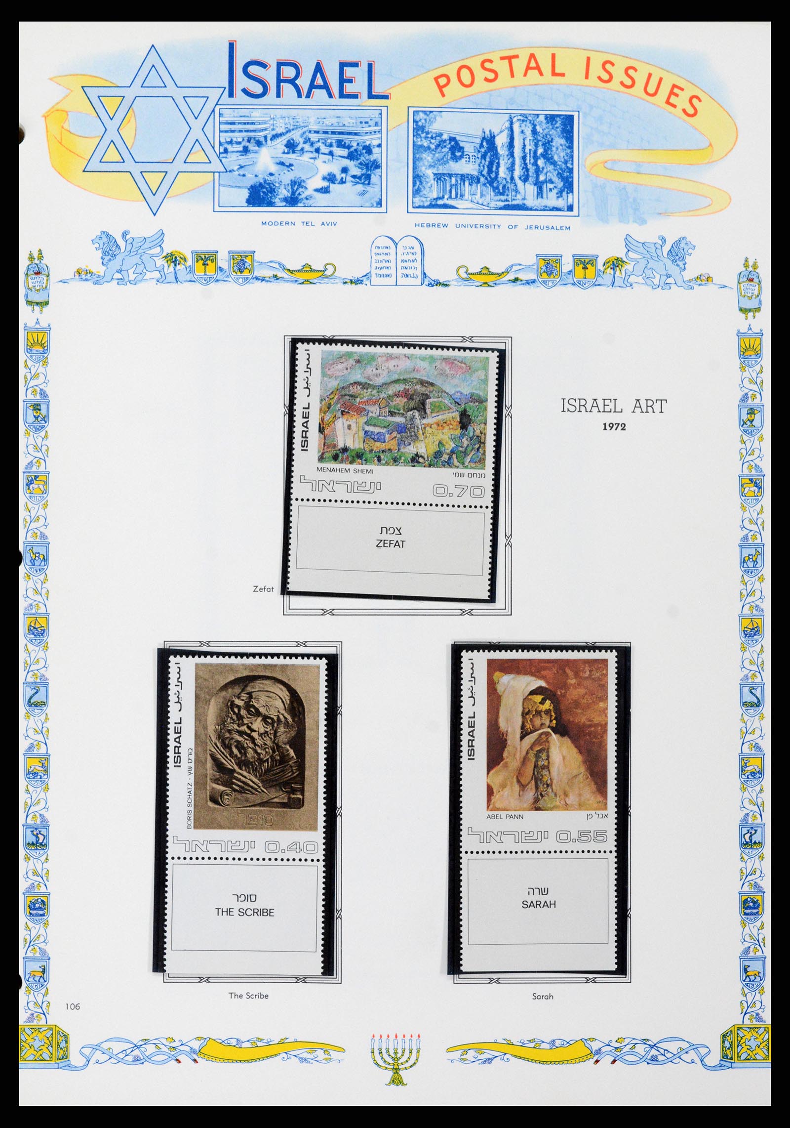 37778 101 - Postzegelverzameling 37778 Israël 1948-1983.