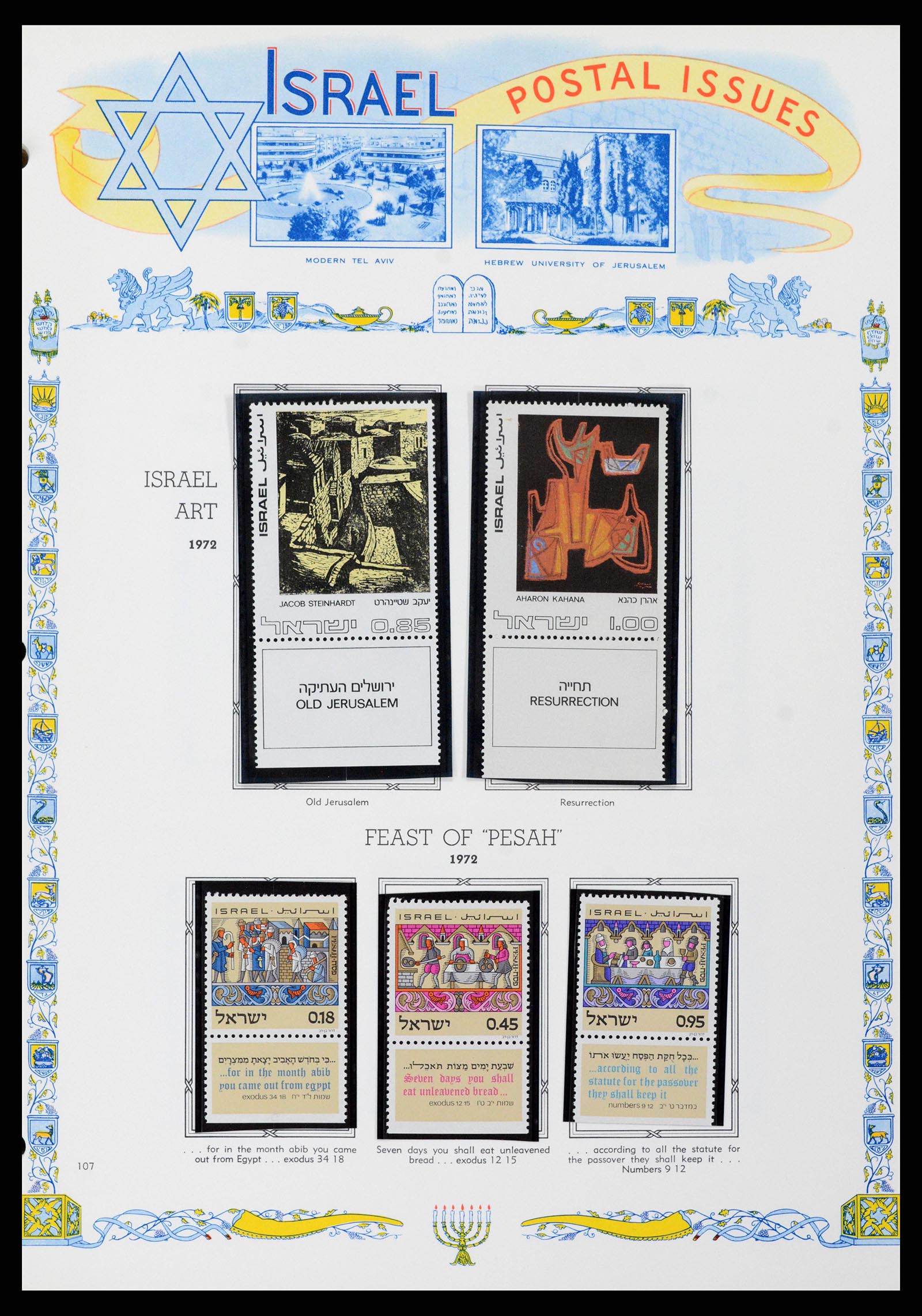 37778 102 - Postzegelverzameling 37778 Israël 1948-1983.