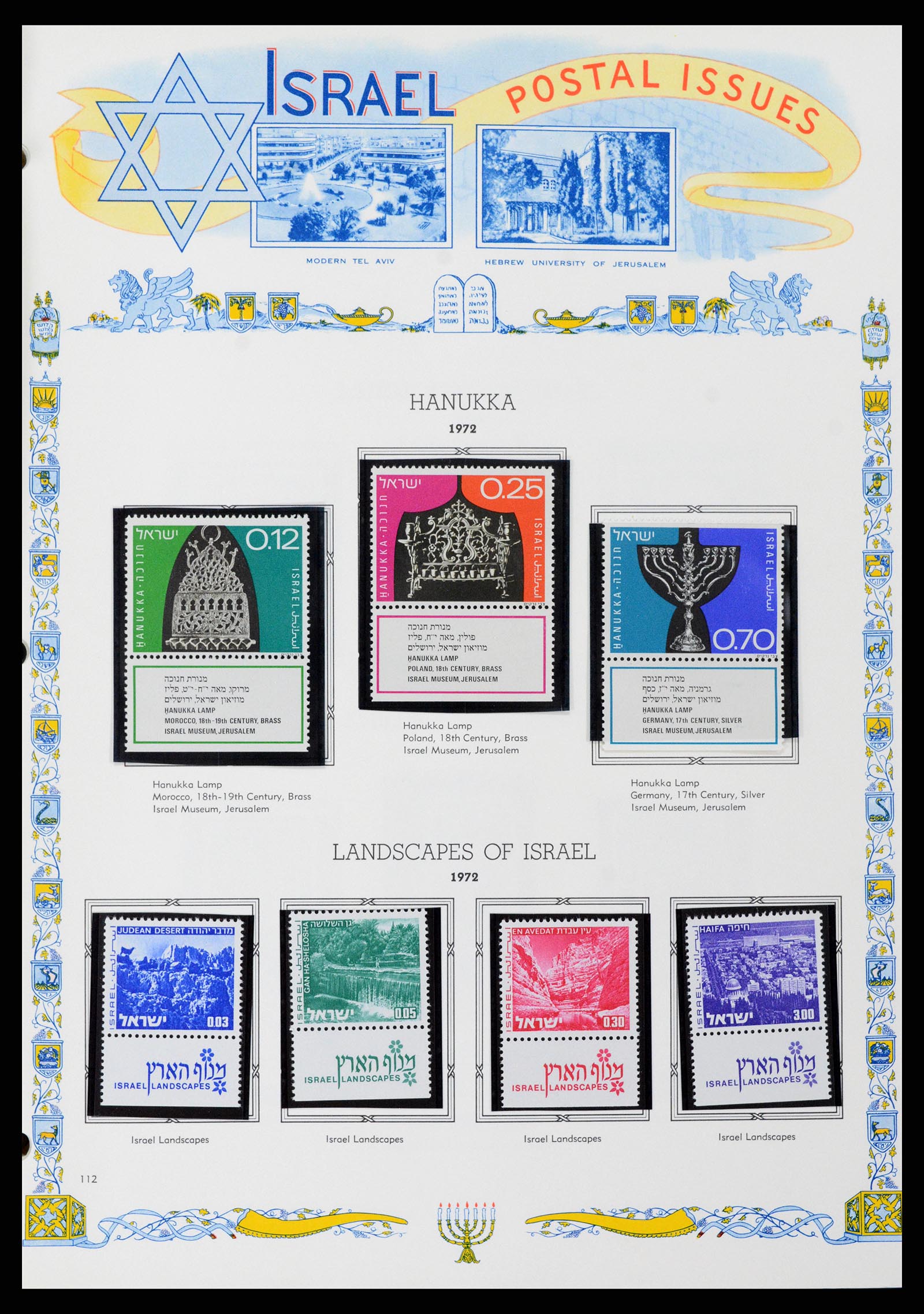 37778 107 - Postzegelverzameling 37778 Israël 1948-1983.