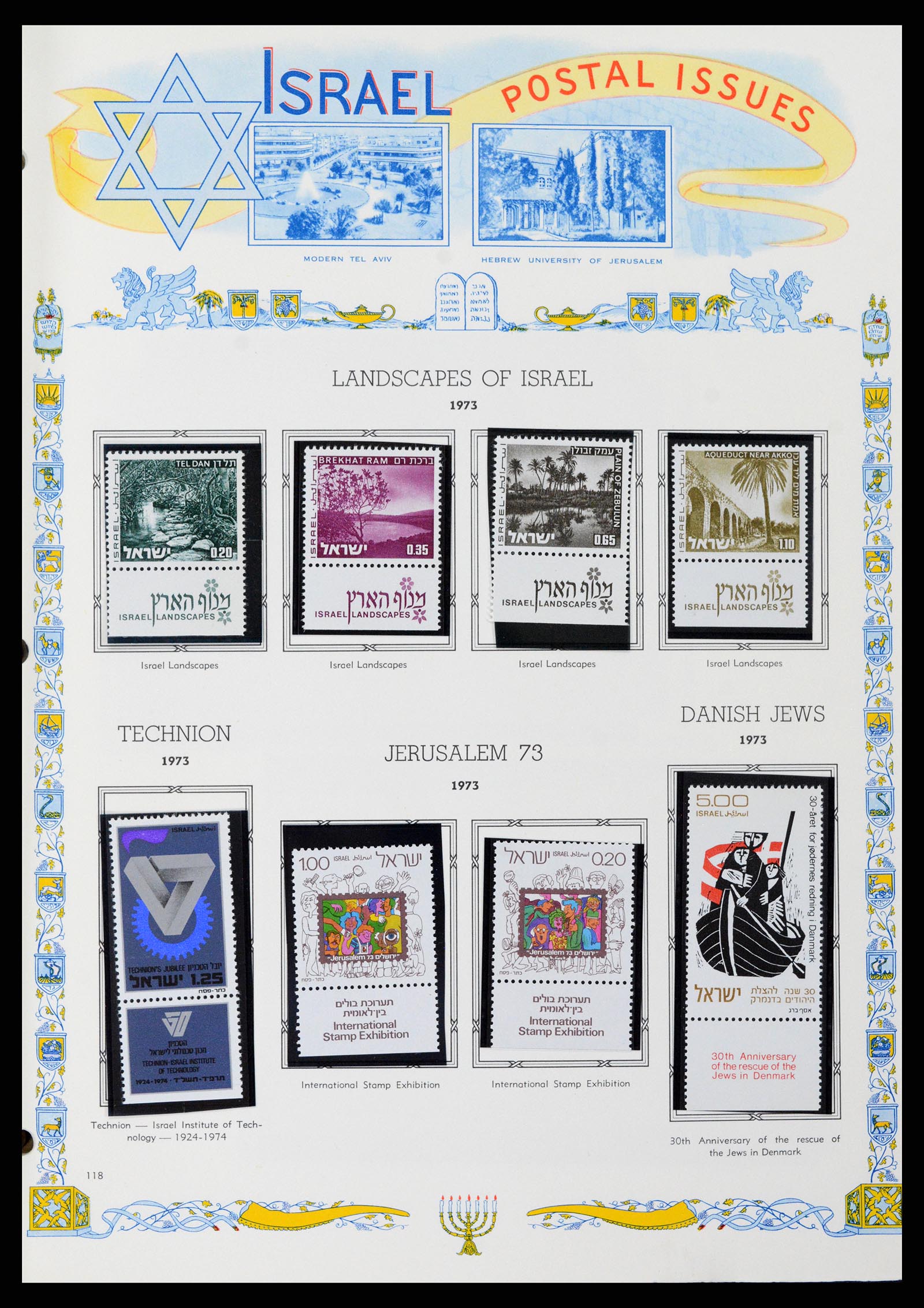 37778 113 - Postzegelverzameling 37778 Israël 1948-1983.