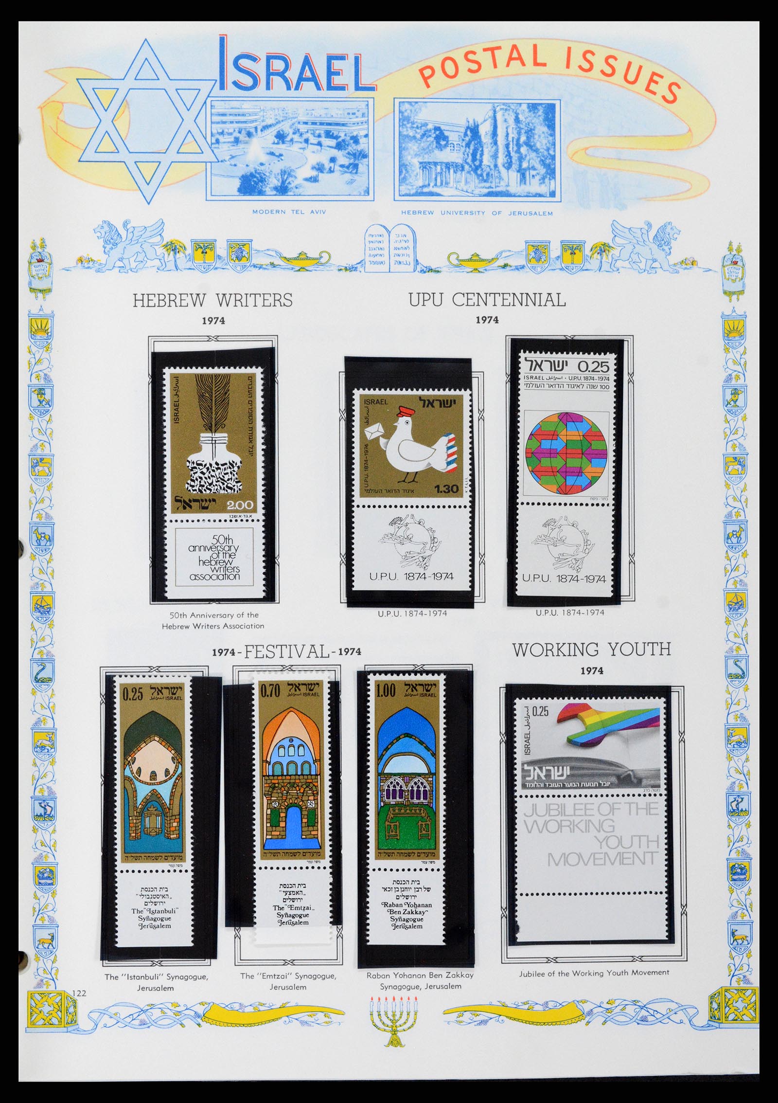 37778 117 - Postzegelverzameling 37778 Israël 1948-1983.