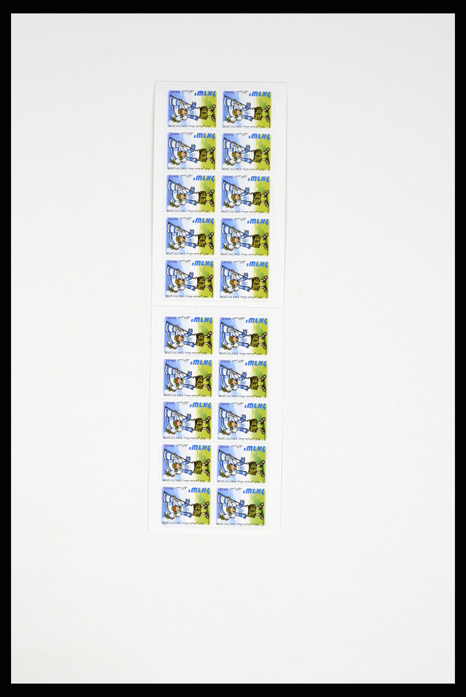 37779 092 - Postzegelverzameling 37779 Israël velletjes 1986-2009.
