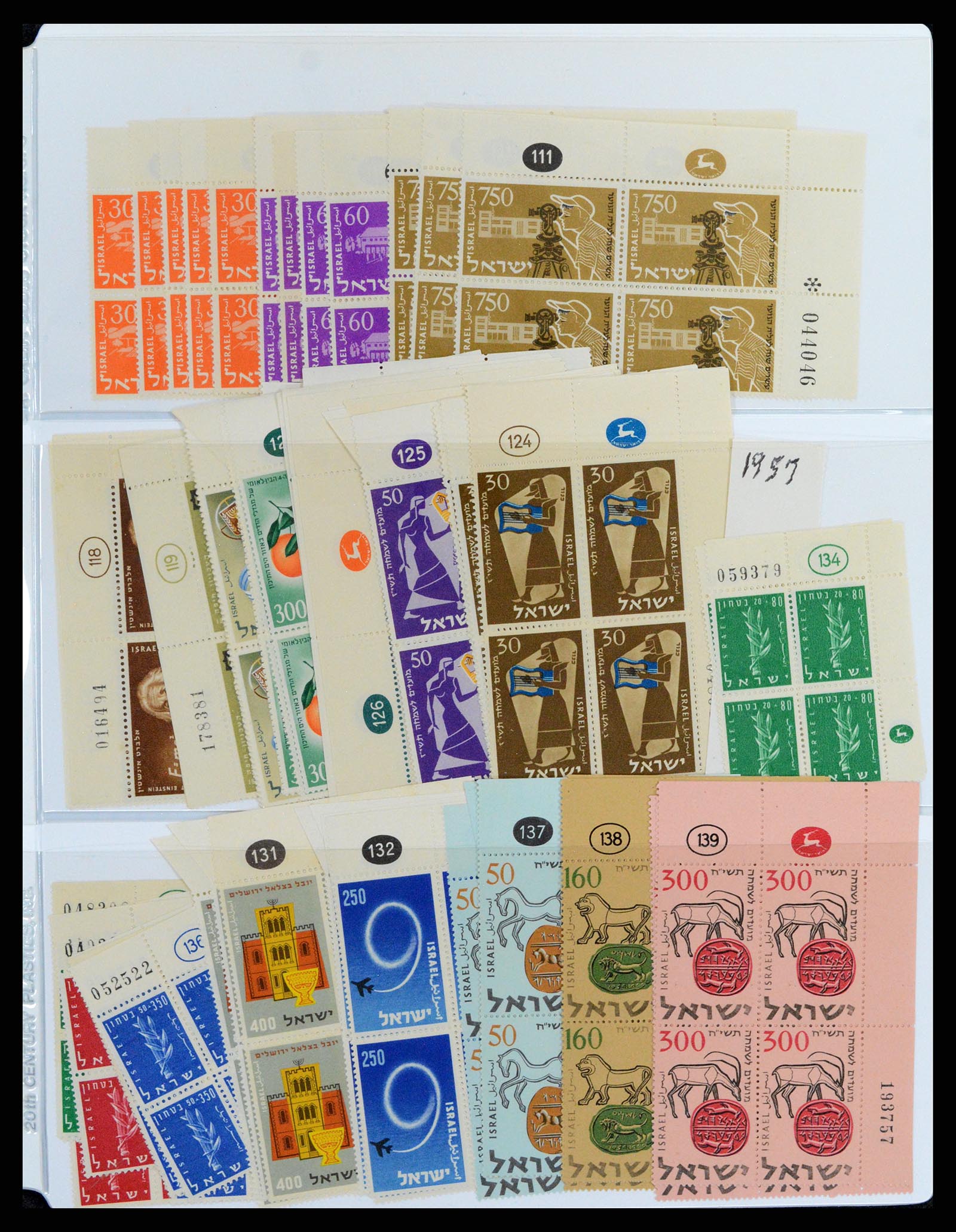 37781 034 - Postzegelverzameling 37781 Israël 1948-2017!!