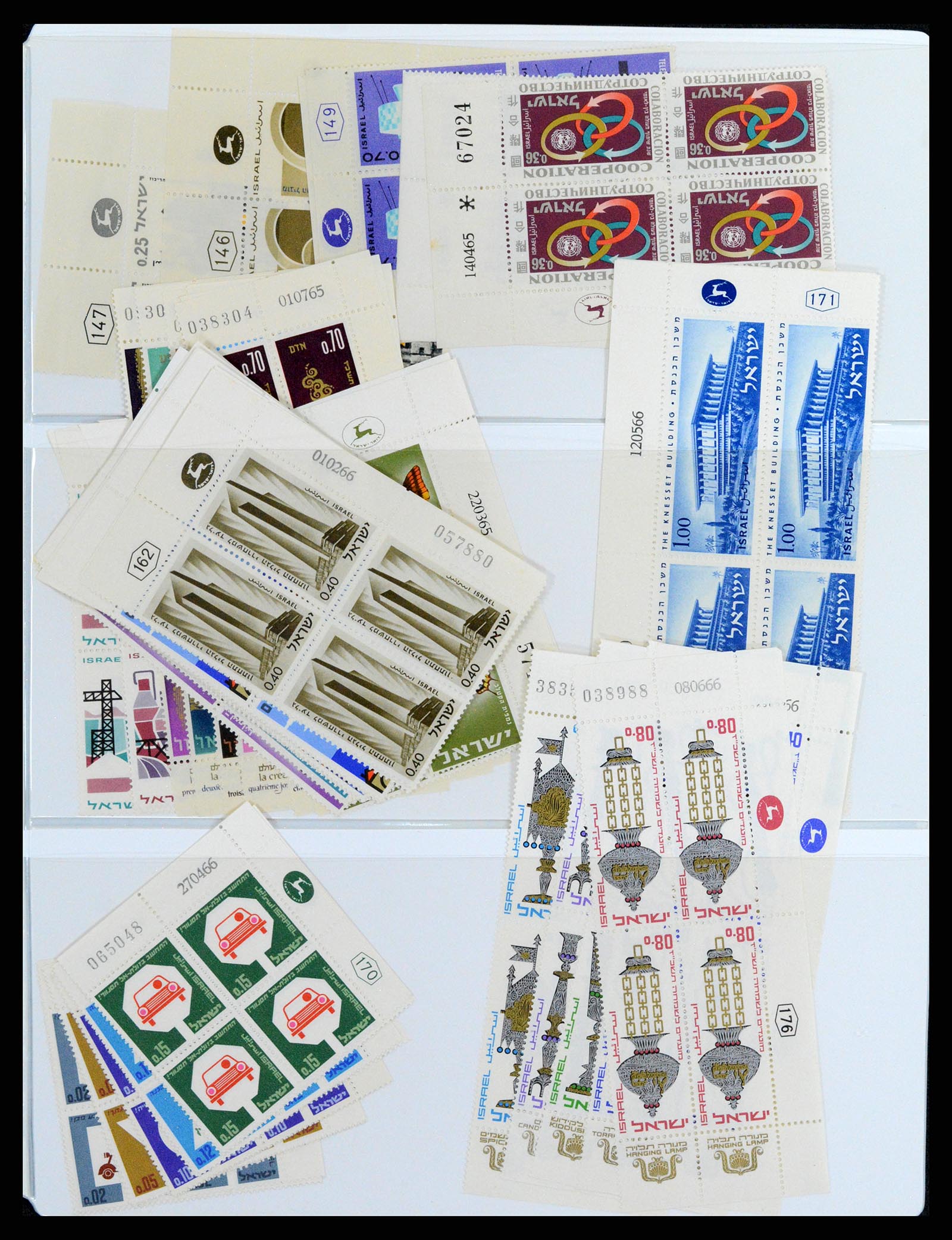 37781 041 - Postzegelverzameling 37781 Israël 1948-2017!!