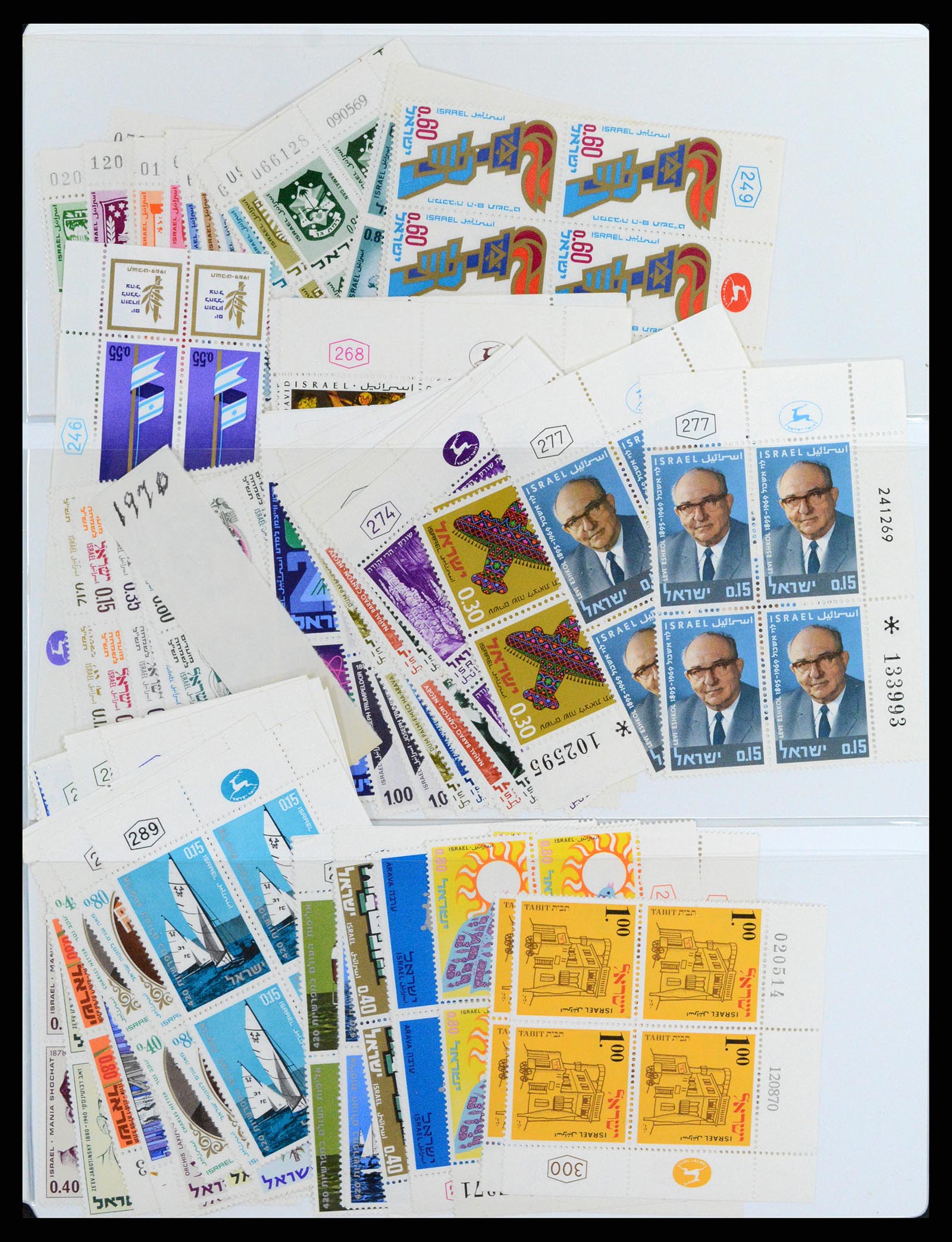 37781 044 - Postzegelverzameling 37781 Israël 1948-2017!!