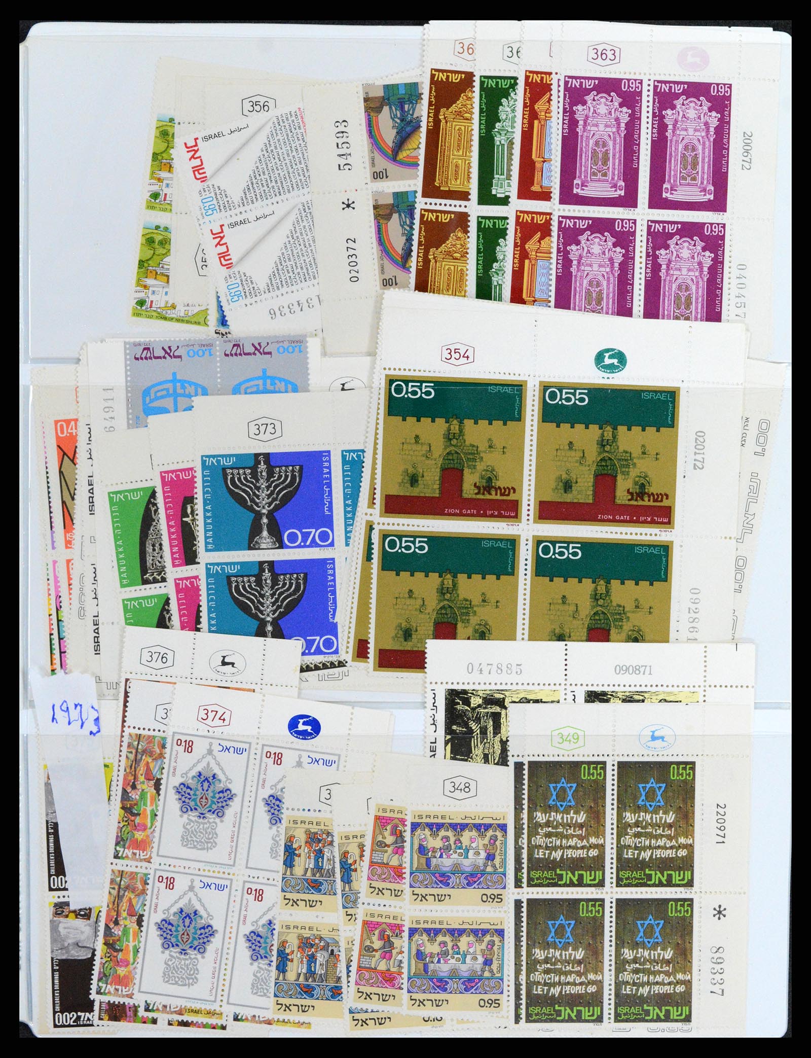 37781 047 - Postzegelverzameling 37781 Israël 1948-2017!!