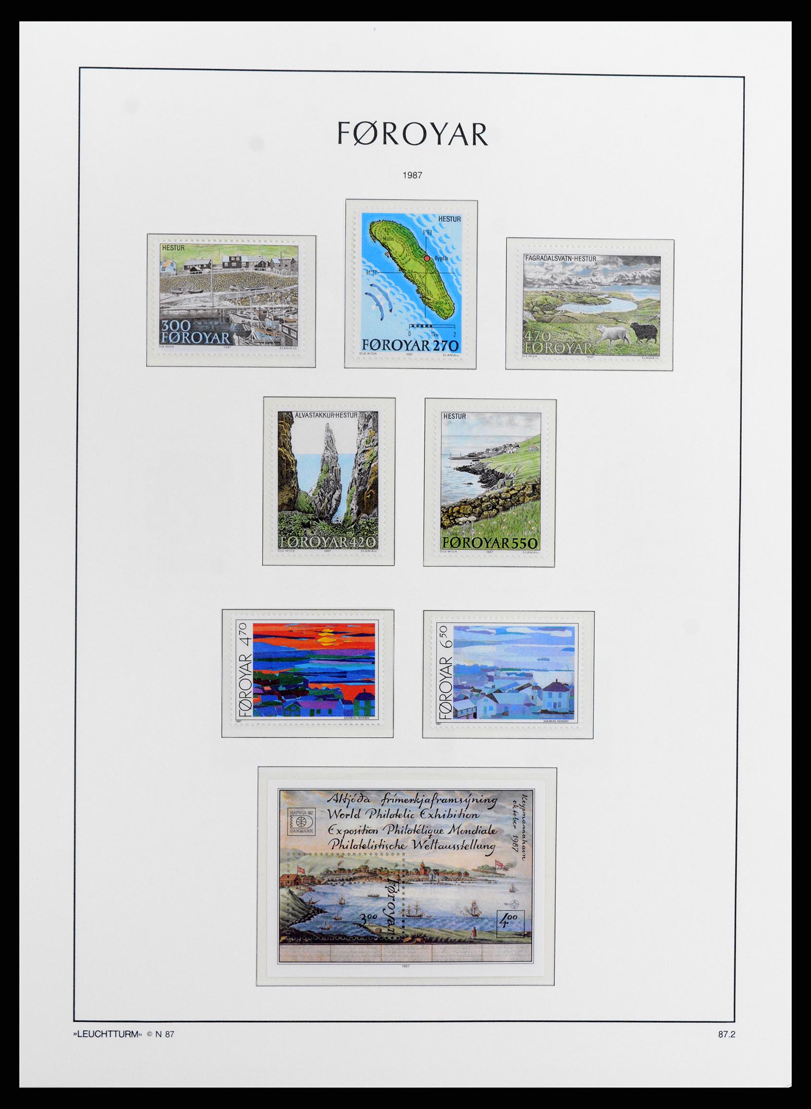 37784 016 - Postzegelverzameling 37784 Faeroer 1975-2014.