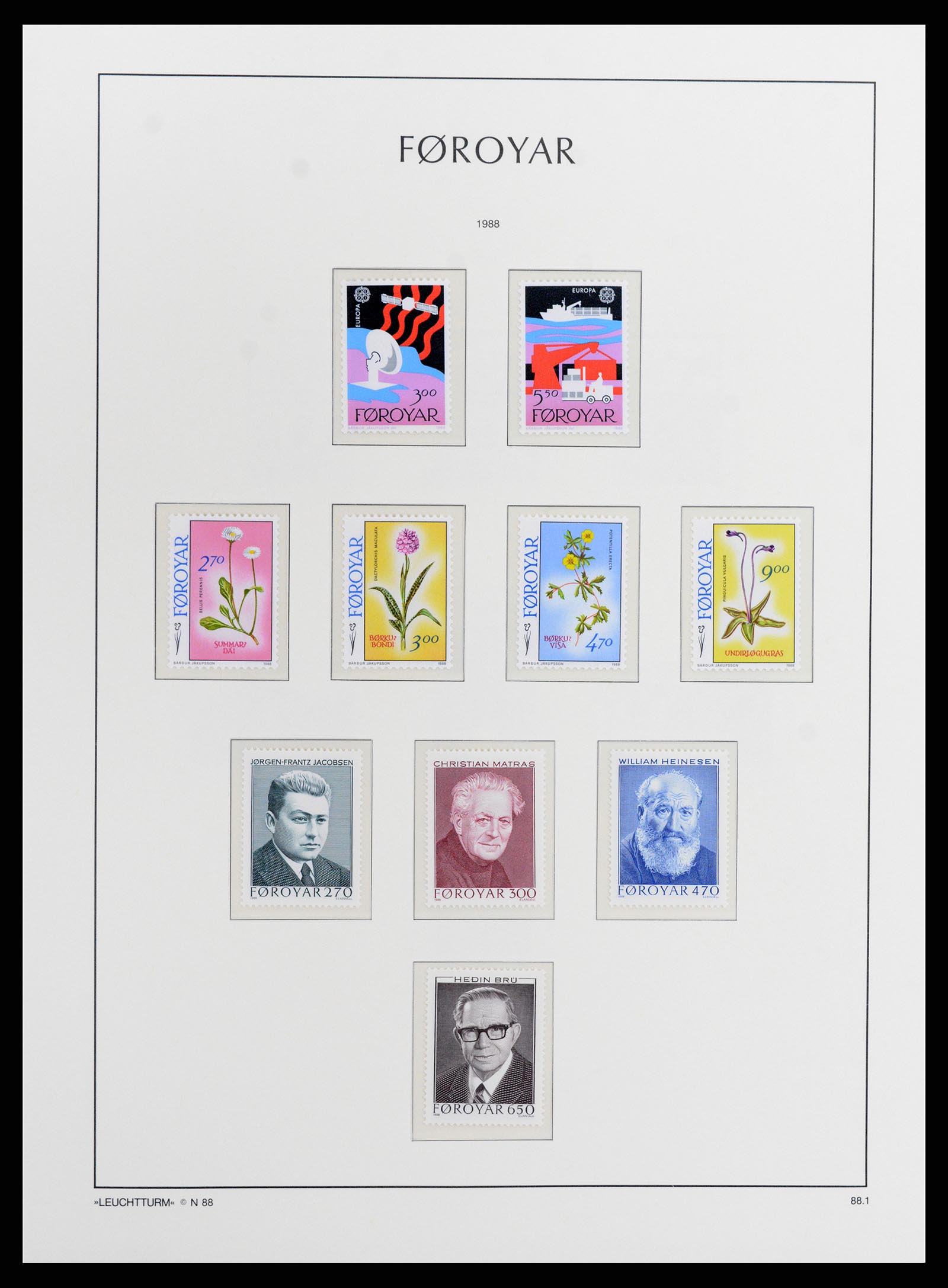 37784 017 - Postzegelverzameling 37784 Faeroer 1975-2014.