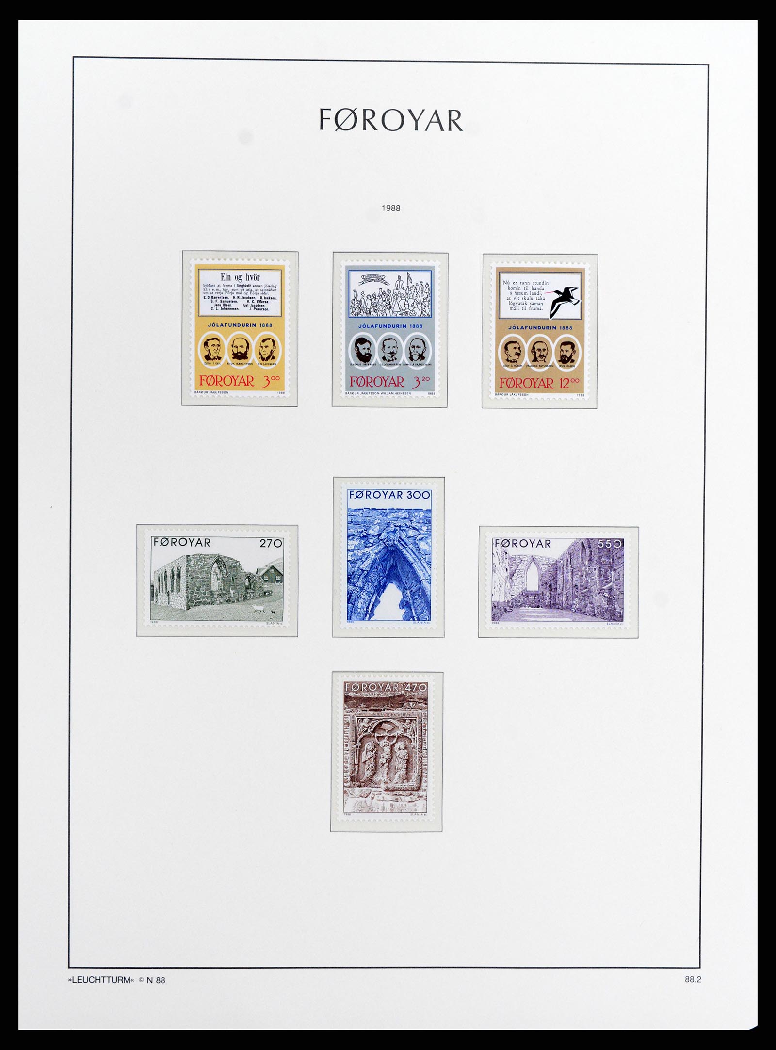 37784 018 - Postzegelverzameling 37784 Faeroer 1975-2014.
