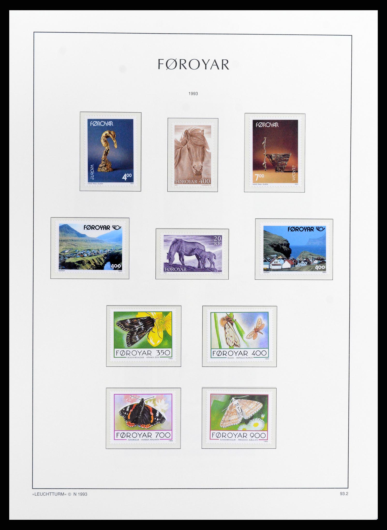 37784 027 - Postzegelverzameling 37784 Faeroer 1975-2014.