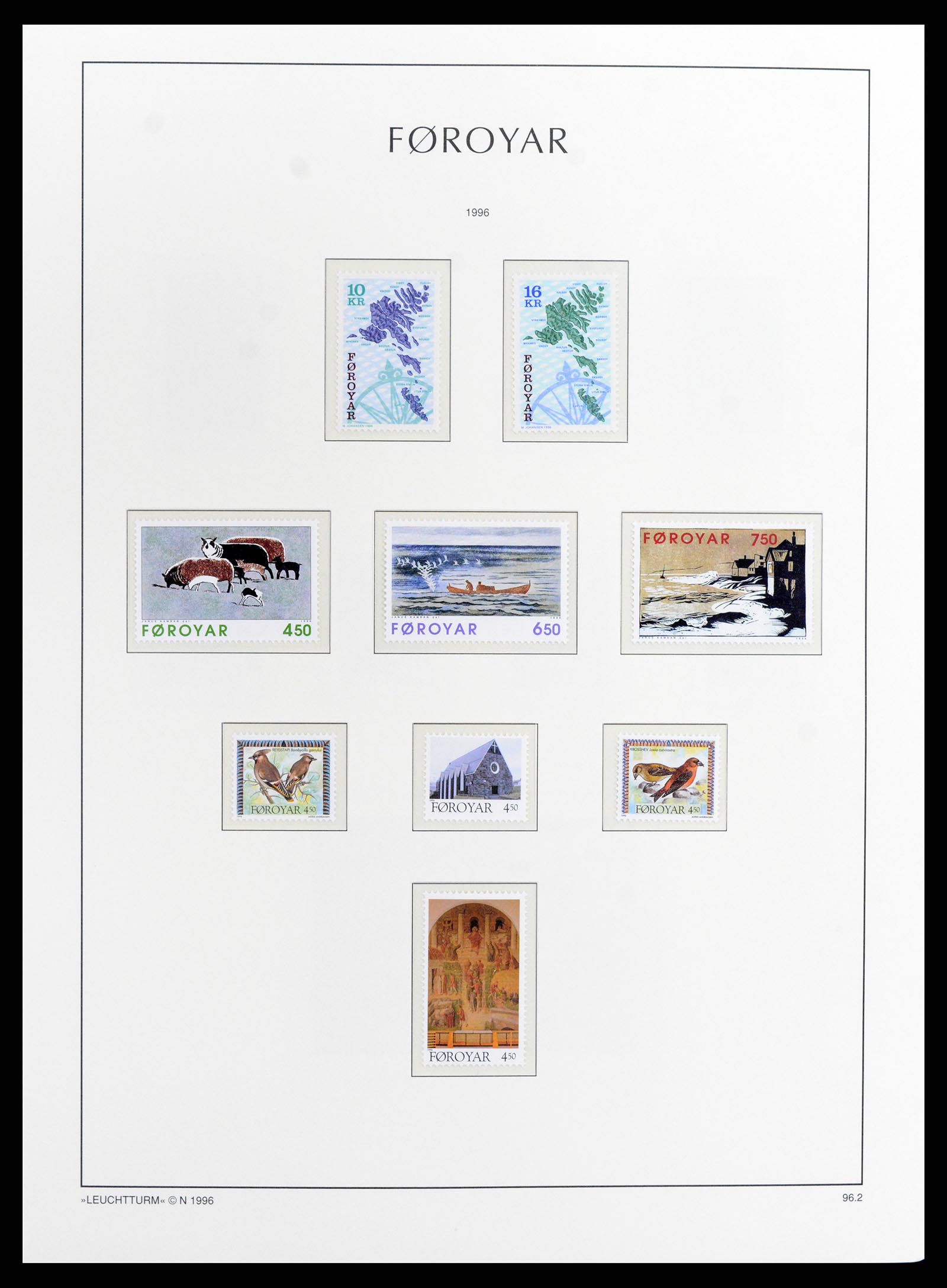 37784 033 - Postzegelverzameling 37784 Faeroer 1975-2014.
