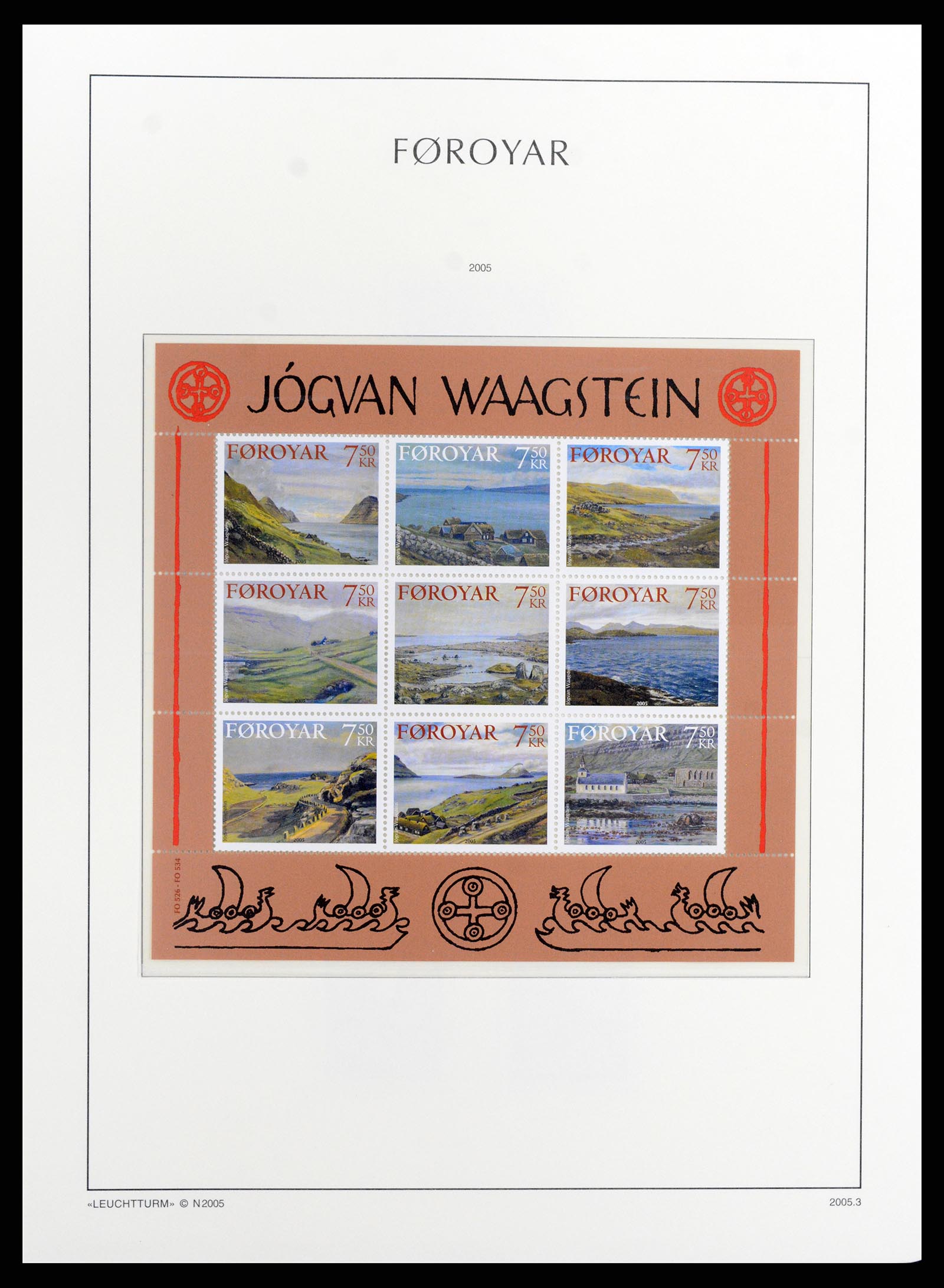 37784 058 - Postzegelverzameling 37784 Faeroer 1975-2014.
