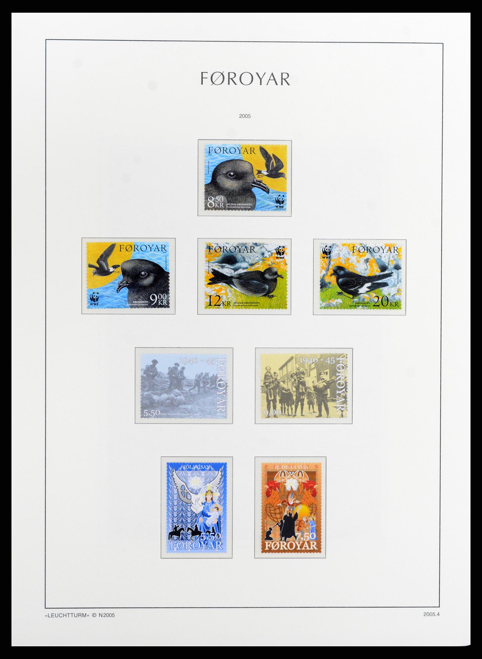 37784 059 - Postzegelverzameling 37784 Faeroer 1975-2014.