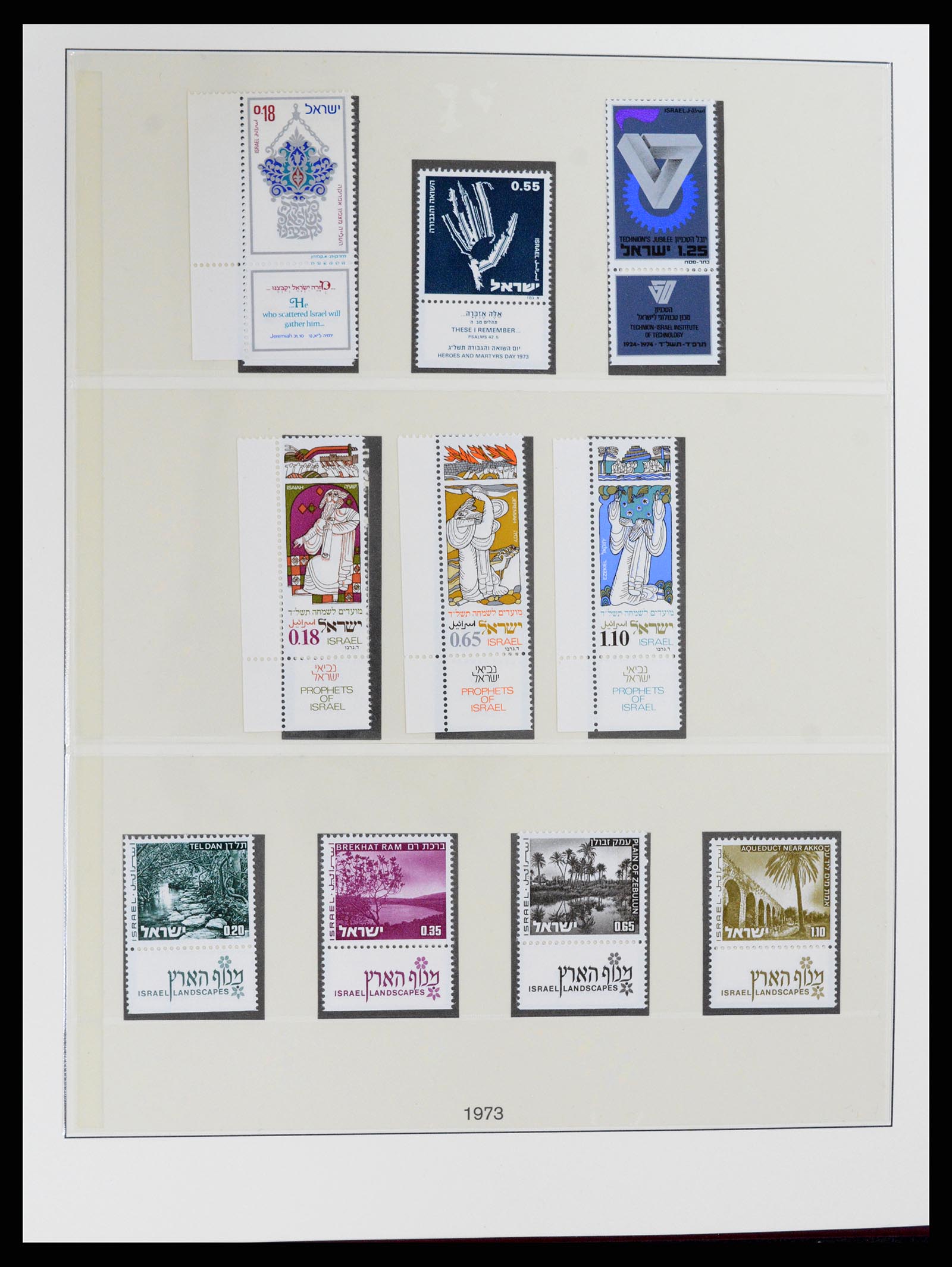 37785 073 - Postzegelverzameling 37785 Israël 1948-2011.