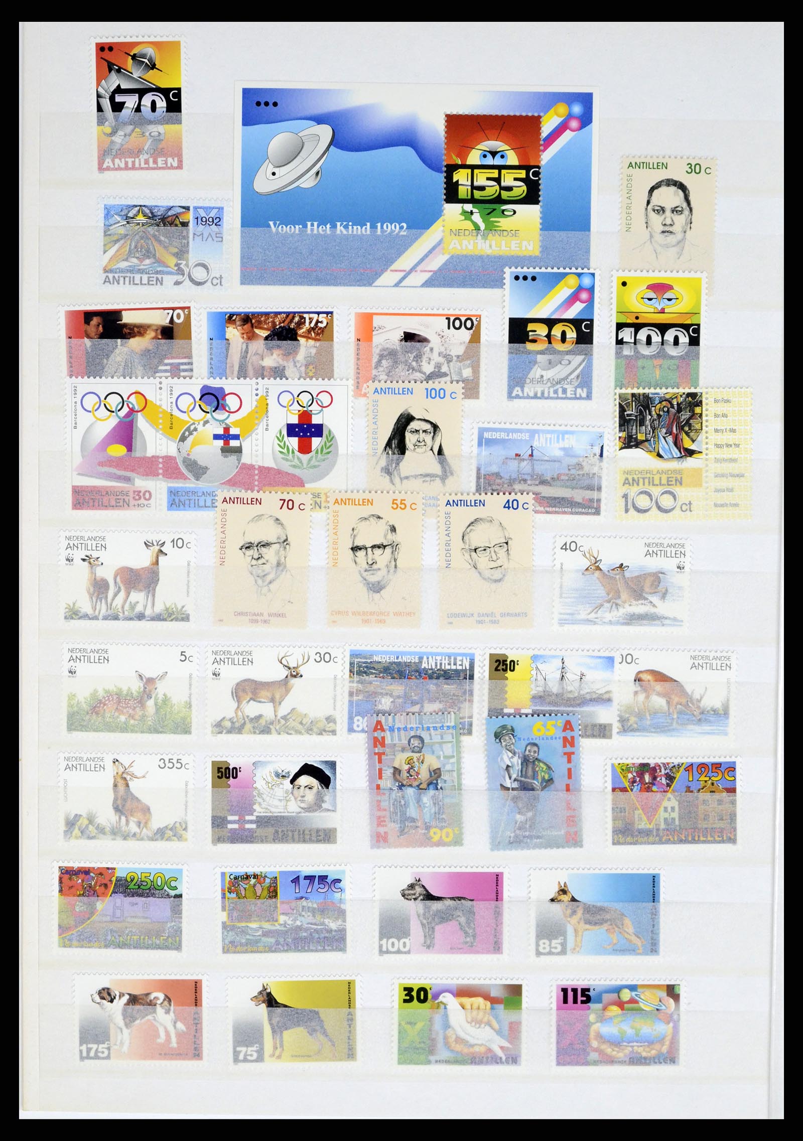 37786 001 - Postzegelverzameling 37786 Nederlandse Antillen 1992-2010.